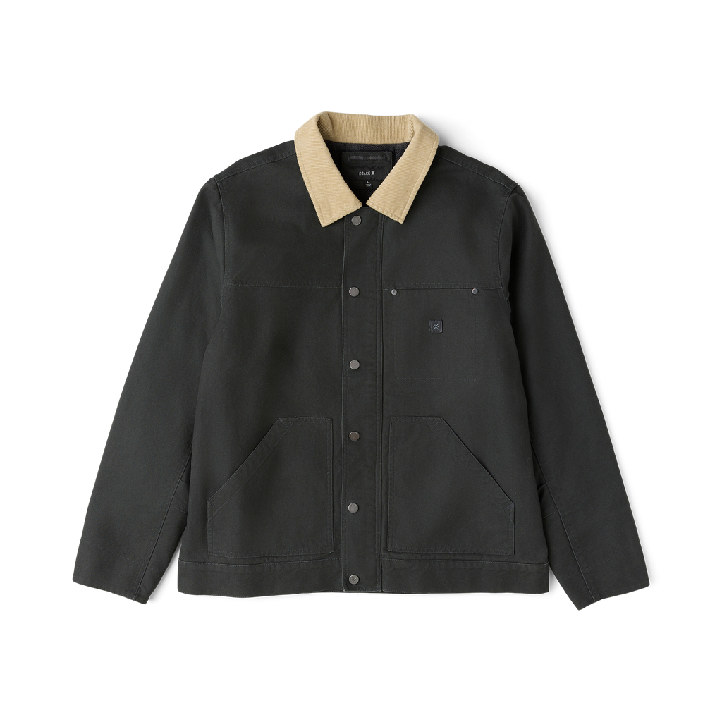 Open Roads Waxed Canvas Jacke - Onyx