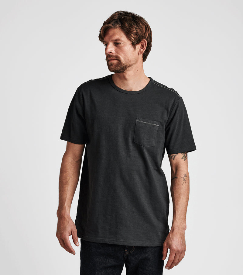 Gut getragen Mittelgewicht Organic Kurzarm Tee - Holzkohle