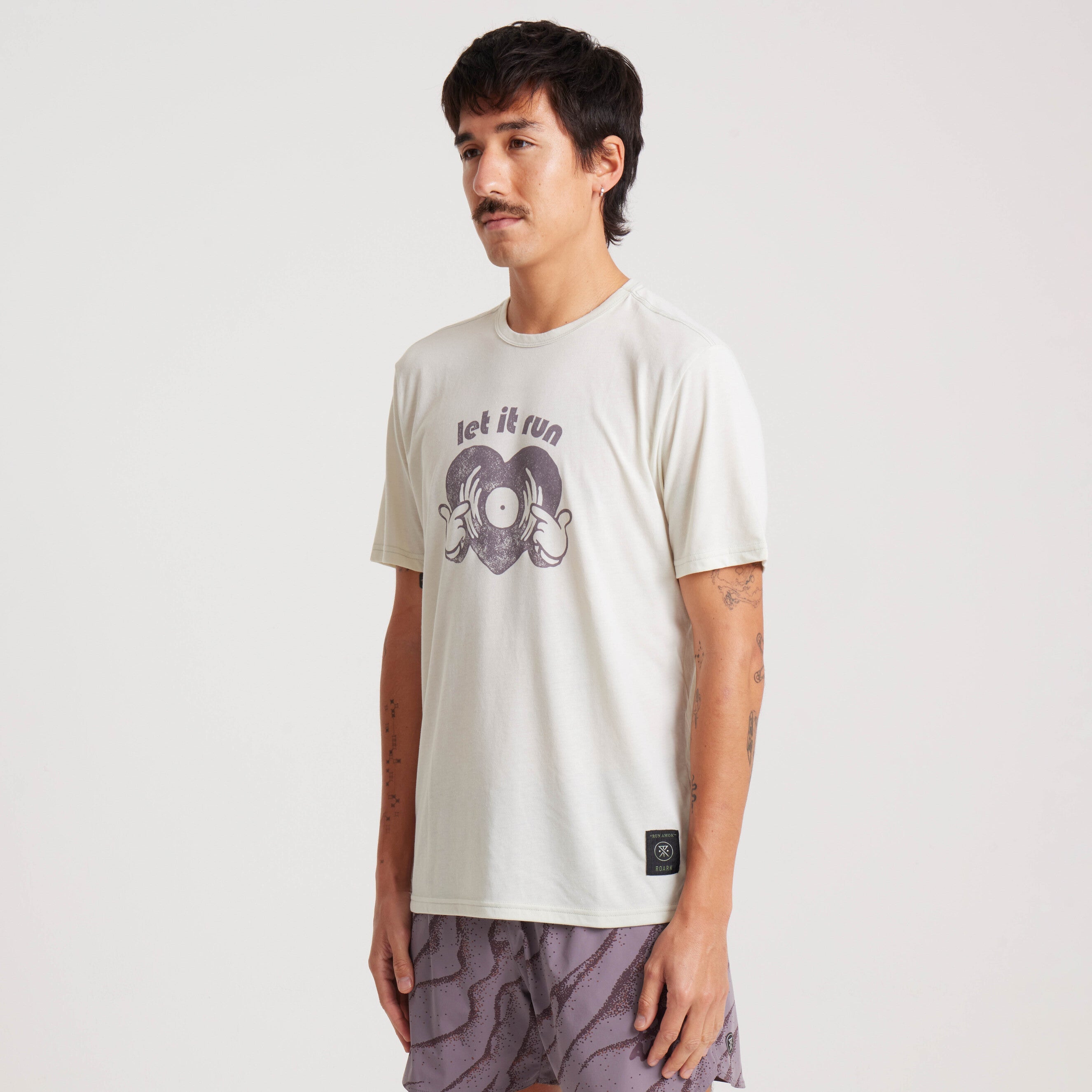 Mathis Core Kurzarm Active Tee - Elfenbein