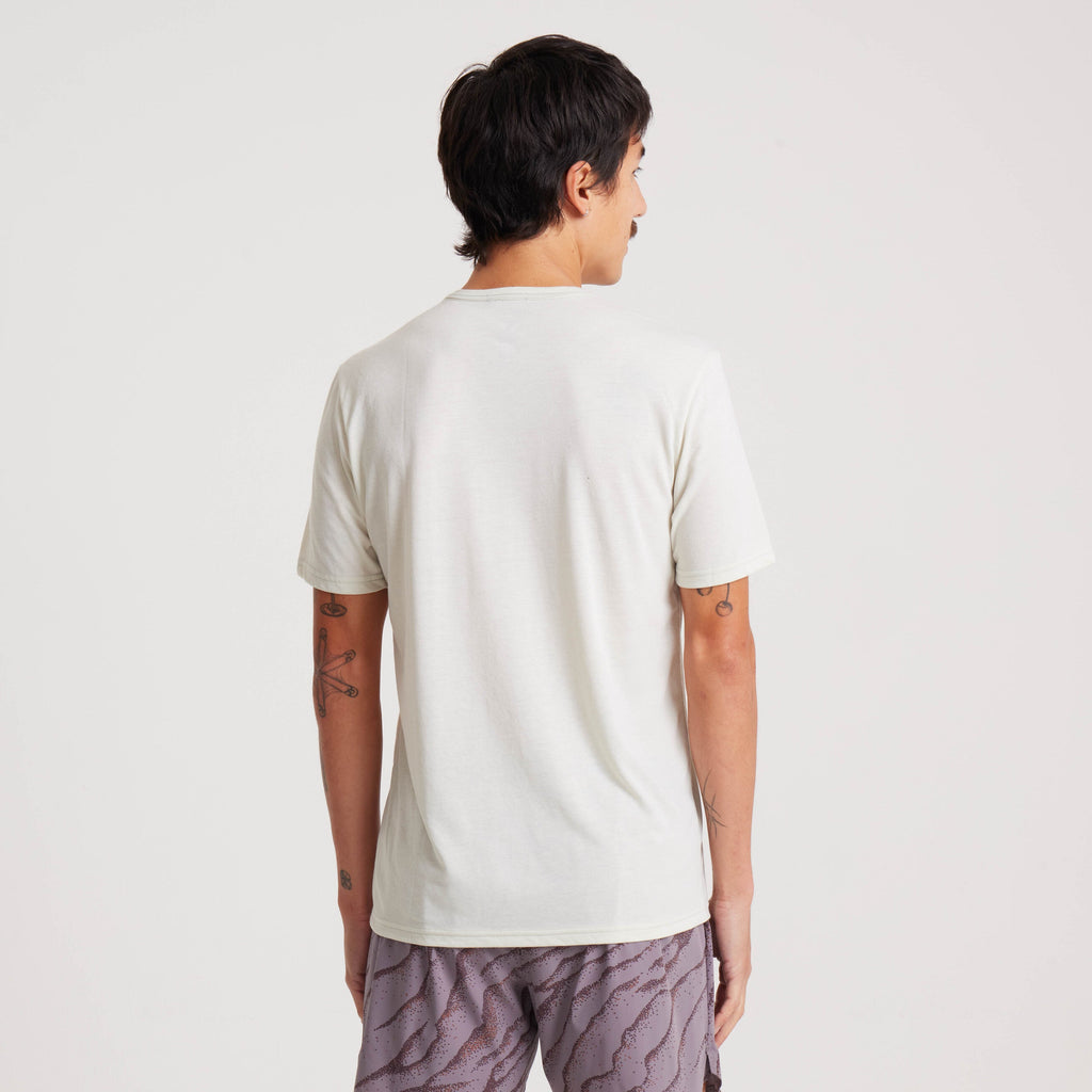 Mathis Core Kurzarm Active Tee - Elfenbein