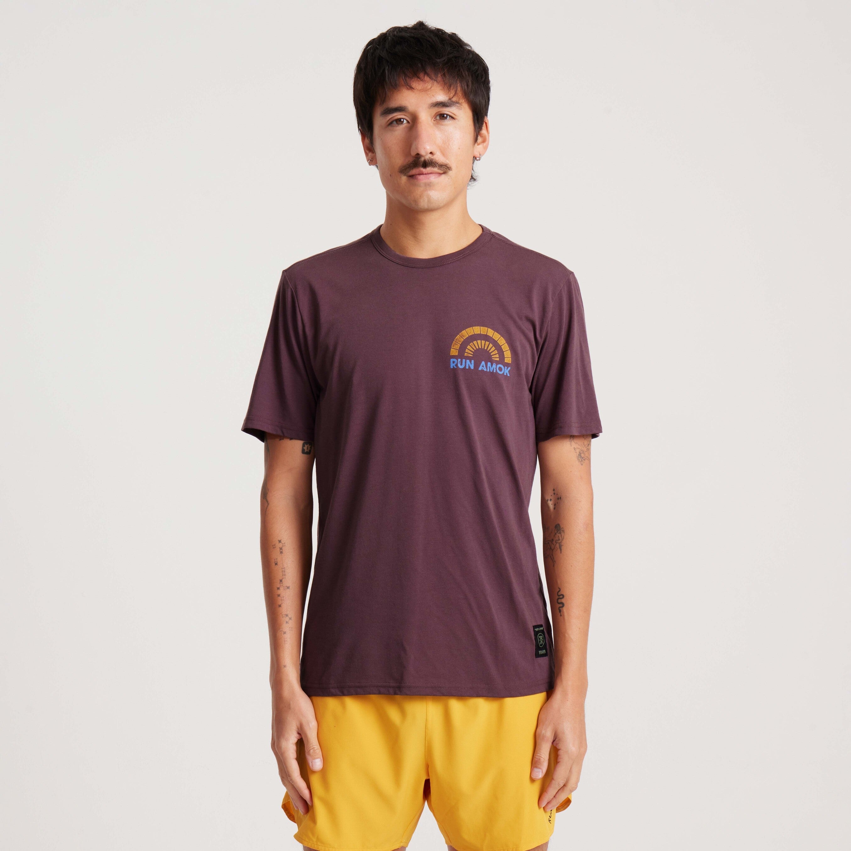 Mathis Core Kurzarm Active Tee - Purple Ash (Deutsche Ausgabe)