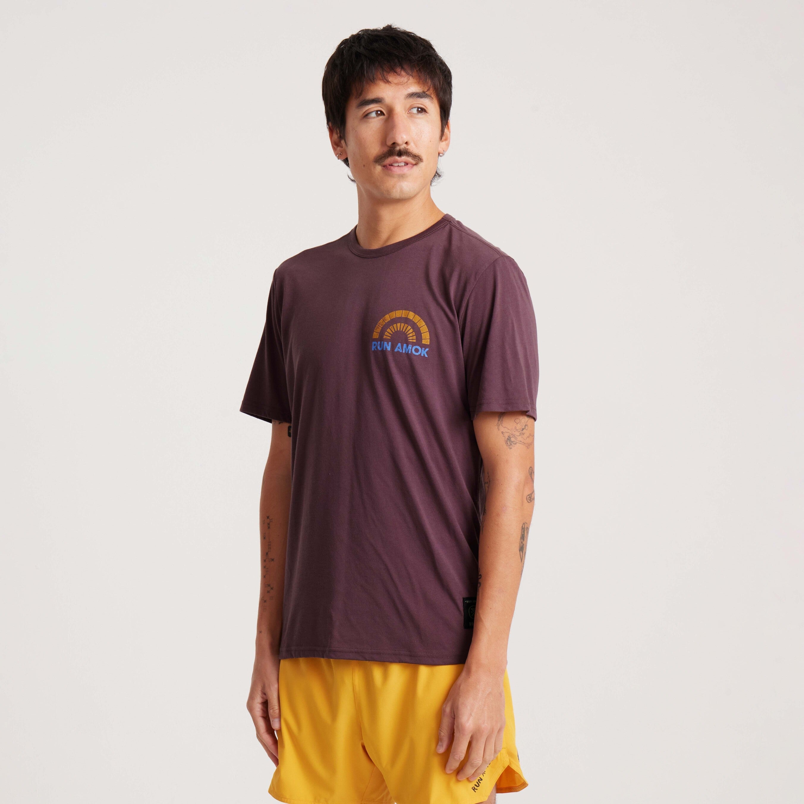 Mathis Core Kurzarm Active Tee - Purple Ash (Deutsche Ausgabe)