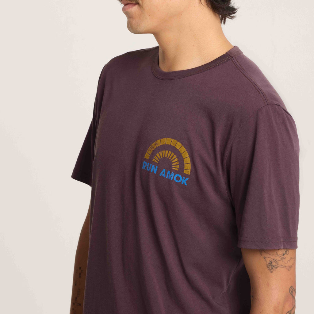 Mathis Core Kurzarm Active Tee - Purple Ash (Deutsche Ausgabe)