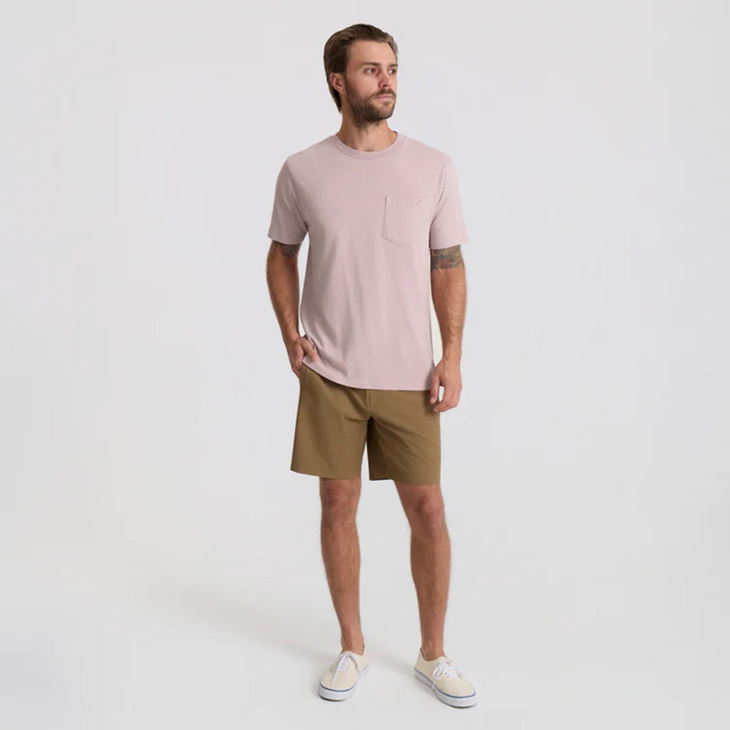 Made To Fade Kurzarm Tee - Washed Dusty Lilac (Deutsche Ausgabe)