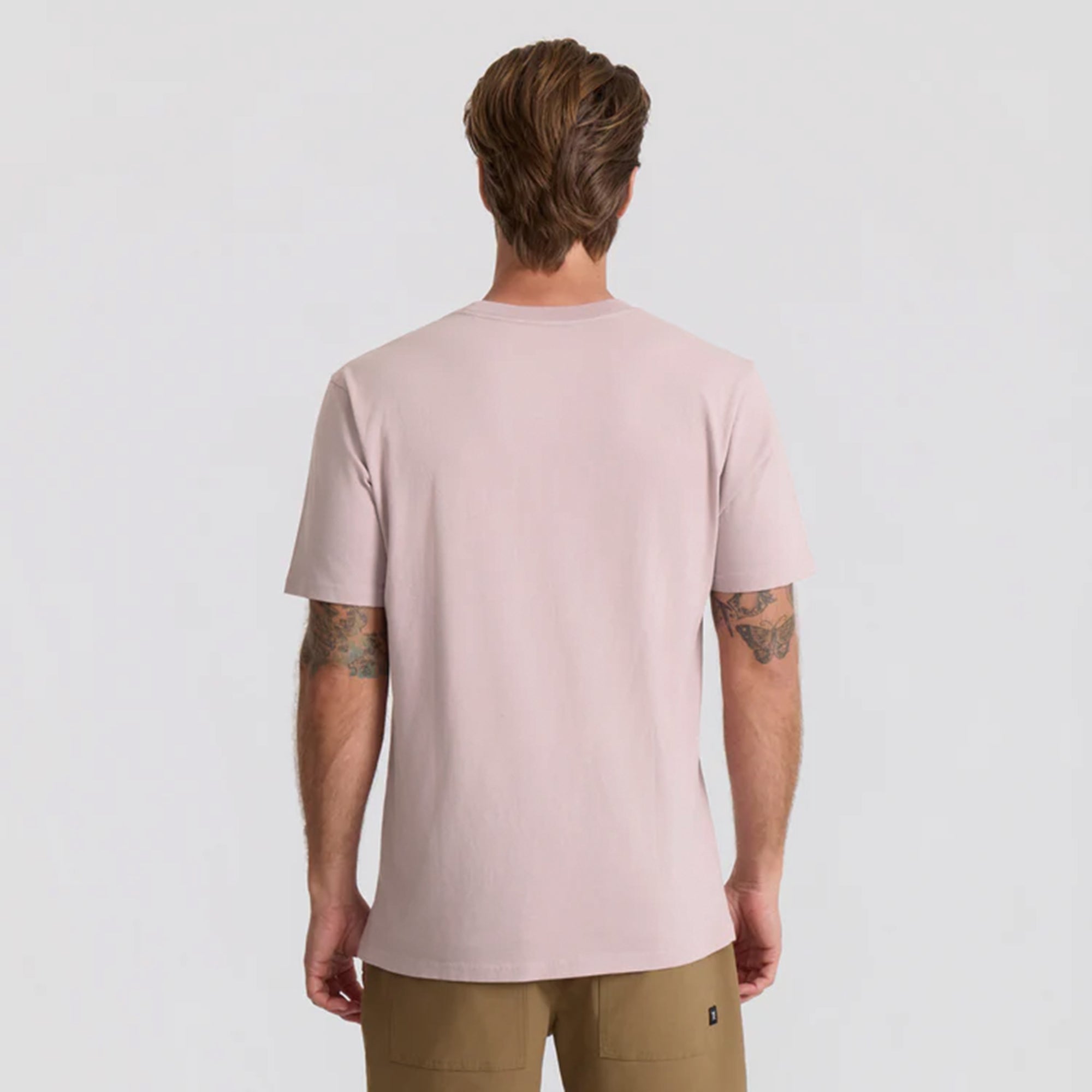 Made To Fade Kurzarm Tee - Washed Dusty Lilac (Deutsche Ausgabe)