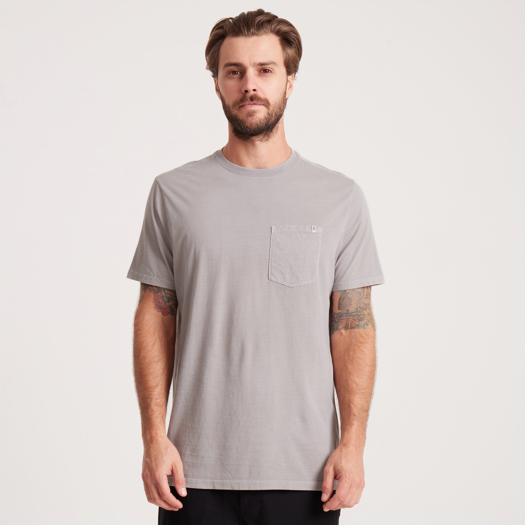 Made To Fade Kurzarm Tee - Washed Grau (Deutsche Ausgabe)