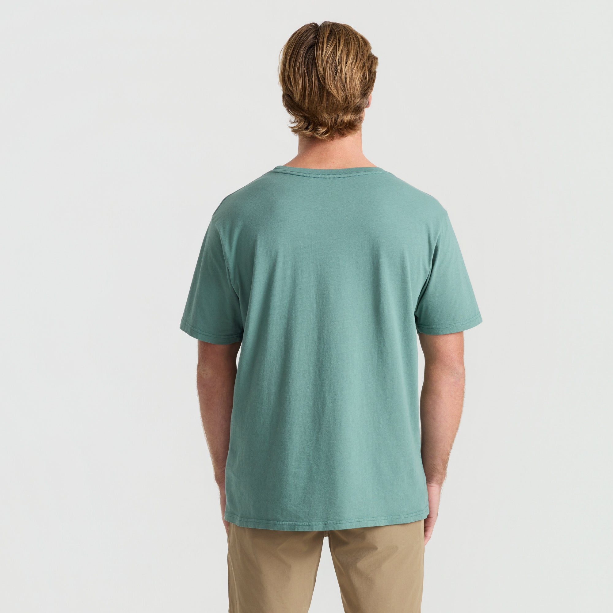 Made To Fade Kurzarm Tee - Washed Schiefergrün (Deutsche Ausgabe)