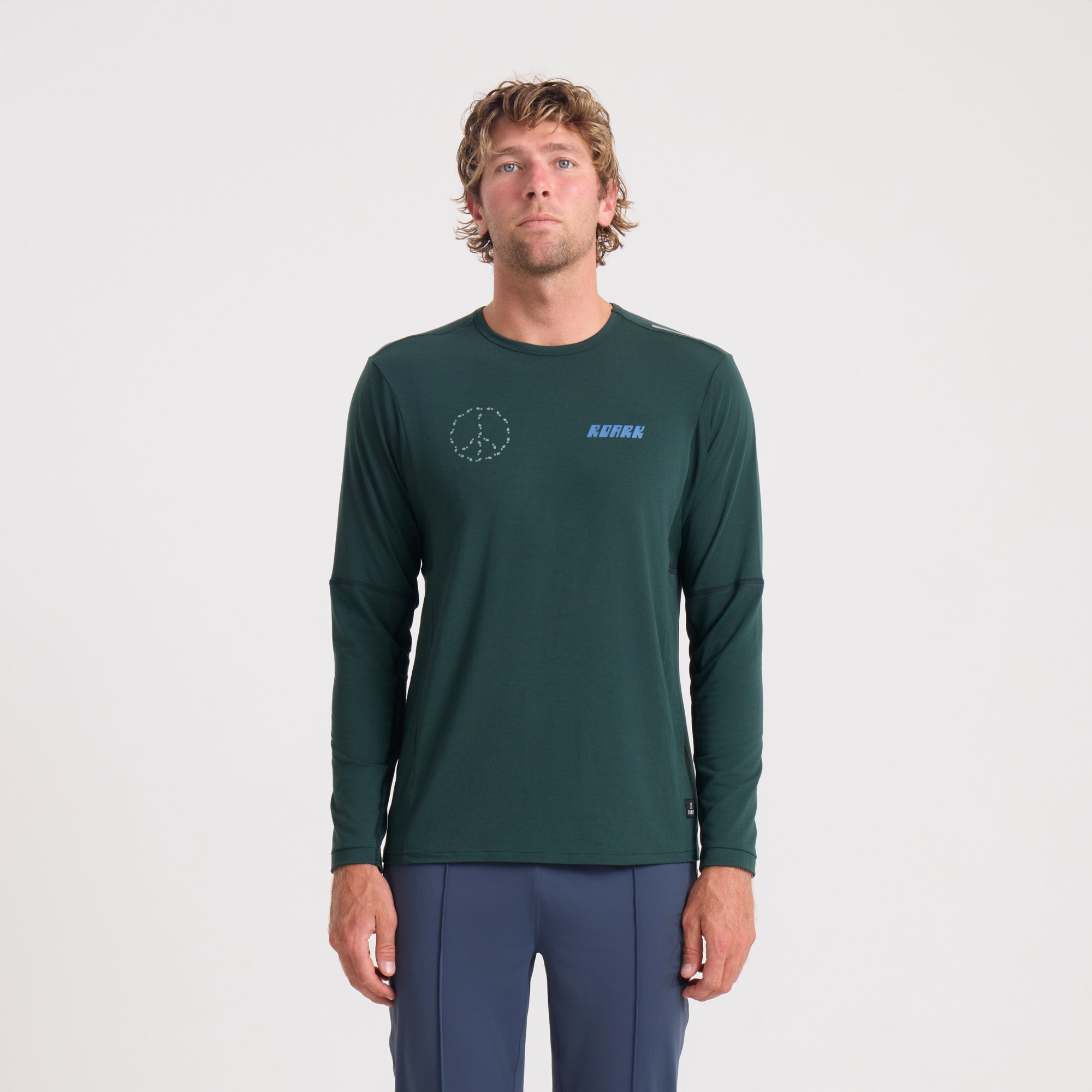Millcreek Merino Aktiver Langarm-Tee - Dark Forest