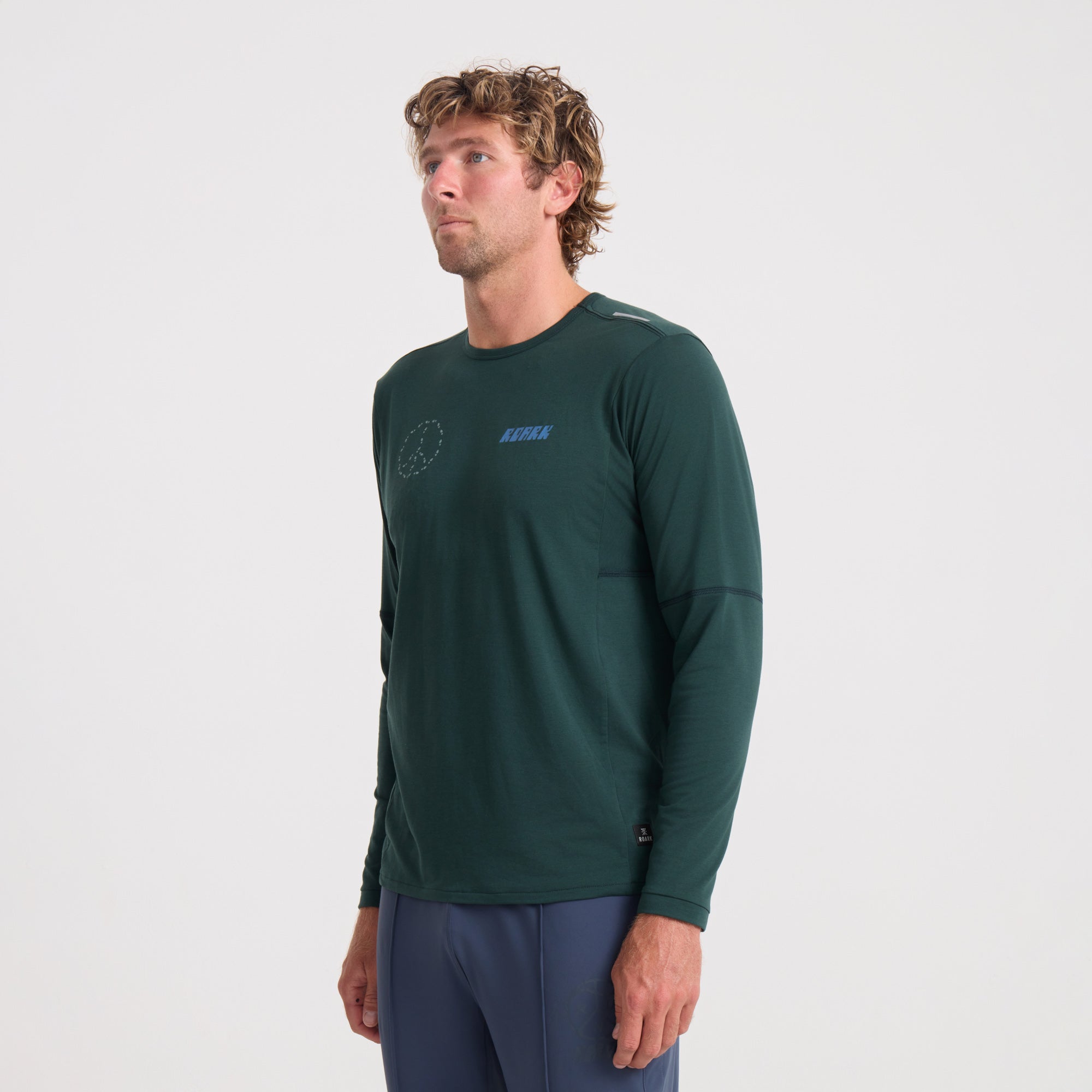Millcreek Merino Aktiver Langarm-Tee - Dark Forest