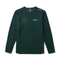 Millcreek Merino Aktiver Langarm-Tee - Dark Forest