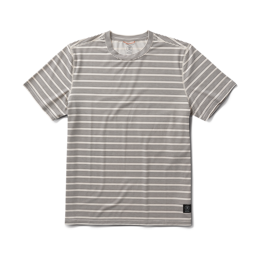 UPF Expedition Kurzarm Tee - Streifenknochen