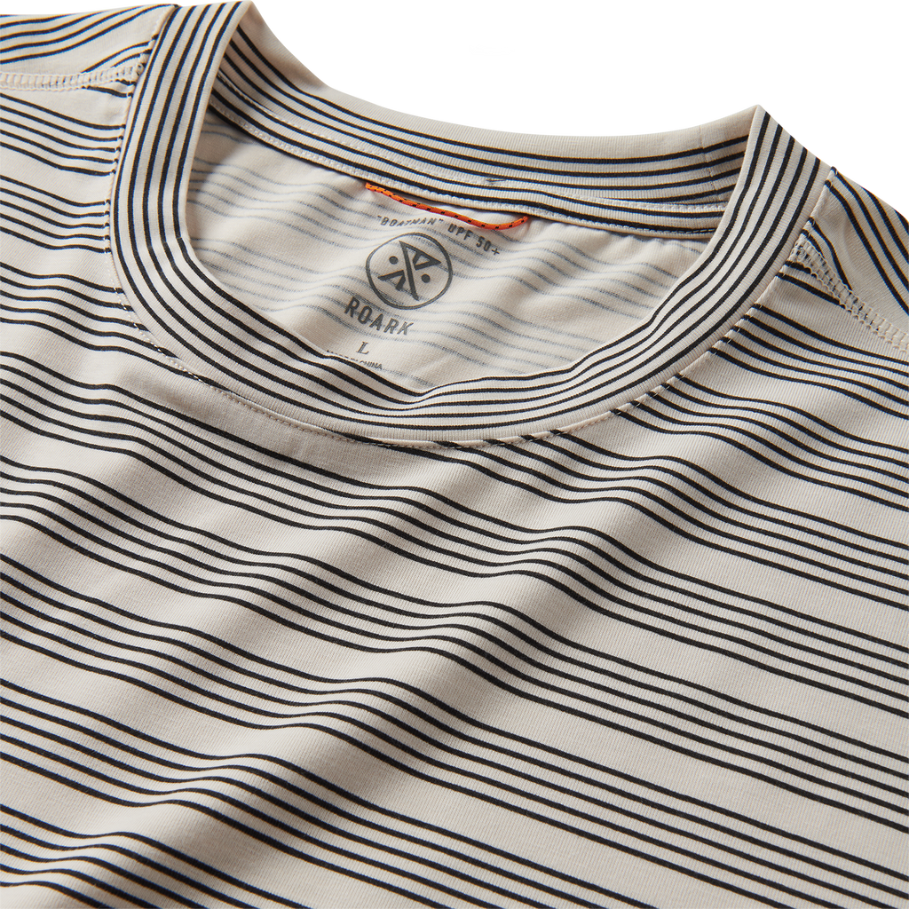 UPF Expedition Kurzarm Tee - Streifenknochen