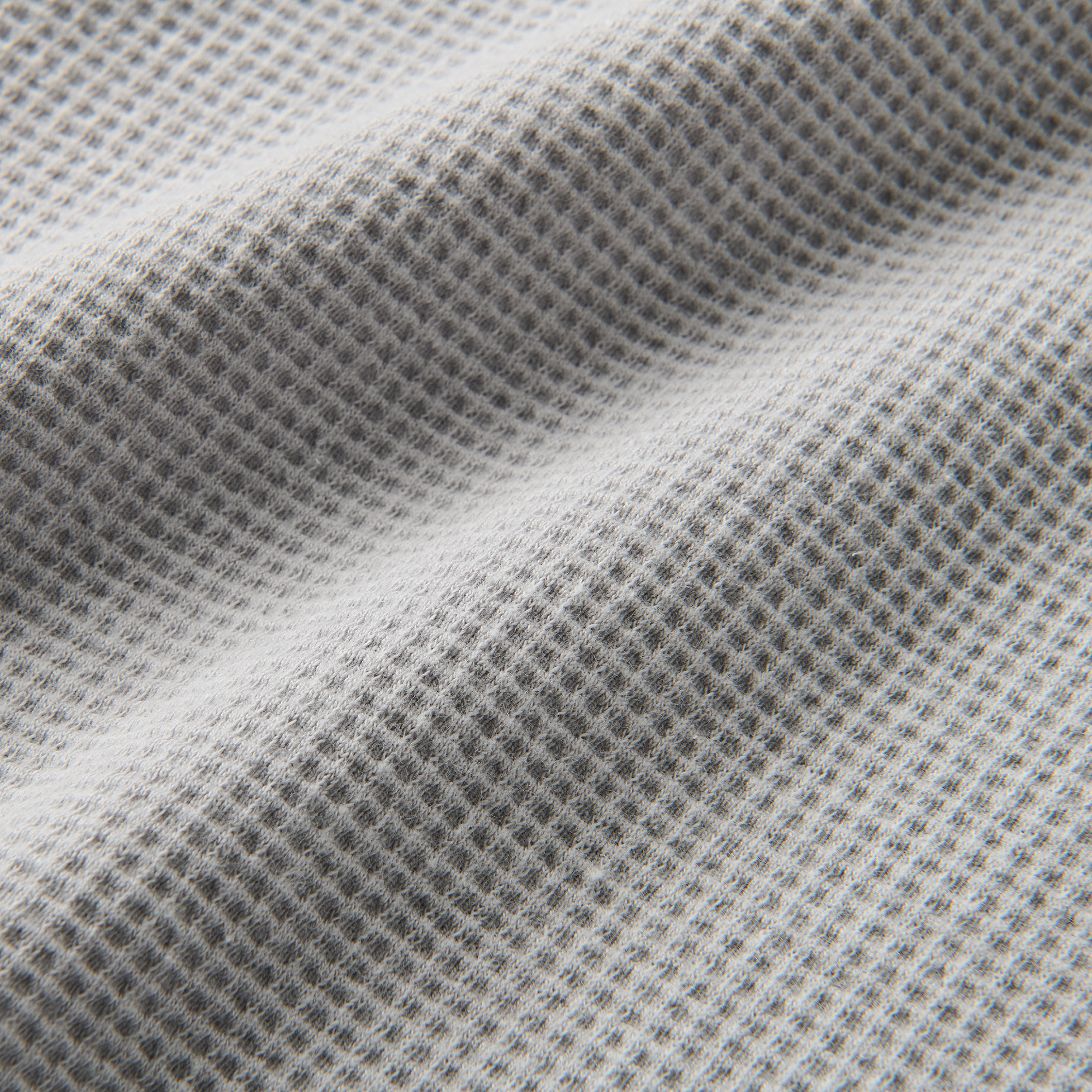 Gut abgenutzte thermische Langarm-Tee - Heather Grau