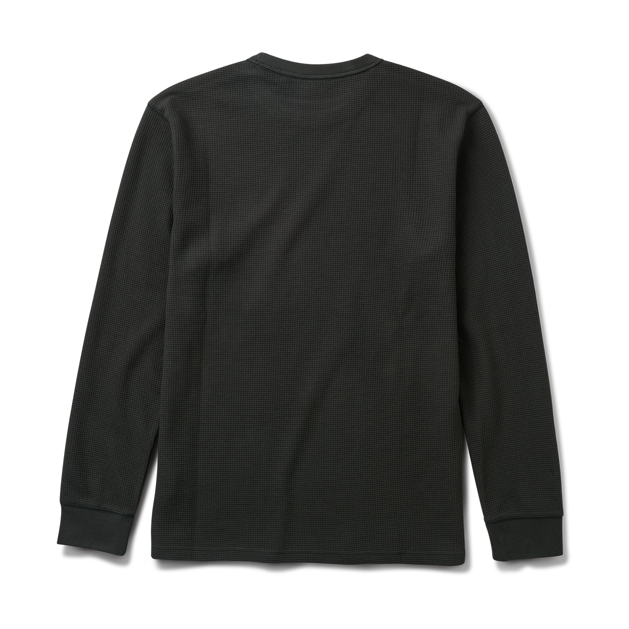Gut abgenutzte thermische Langarm-Tee - Onyx