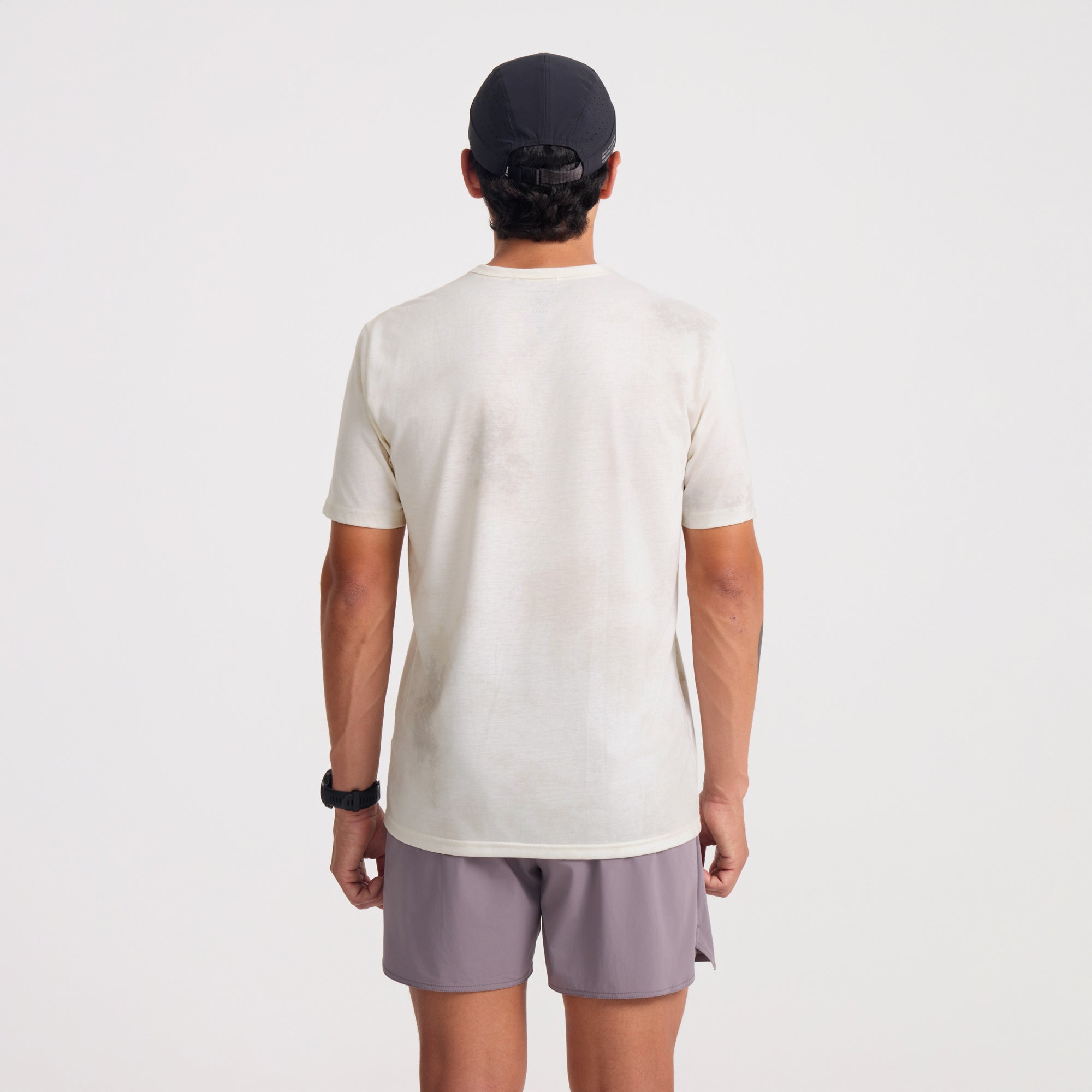 Mathis Active Tie Dye Pocket Kurzarm Tee - Ungebleichter Krawattenfarbstoff