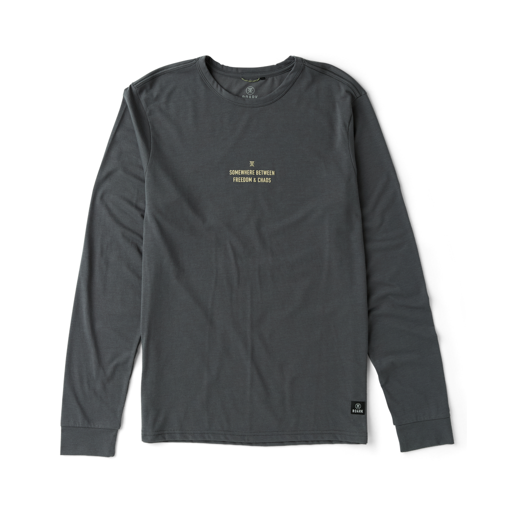 Mathis Active Langarm Tee - Kohle