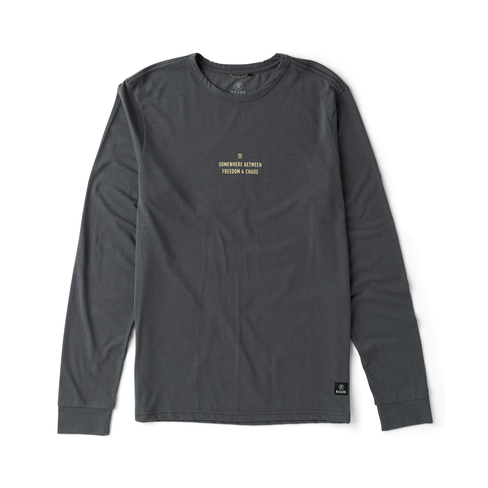 Mathis Active Langarm Tee - Kohle