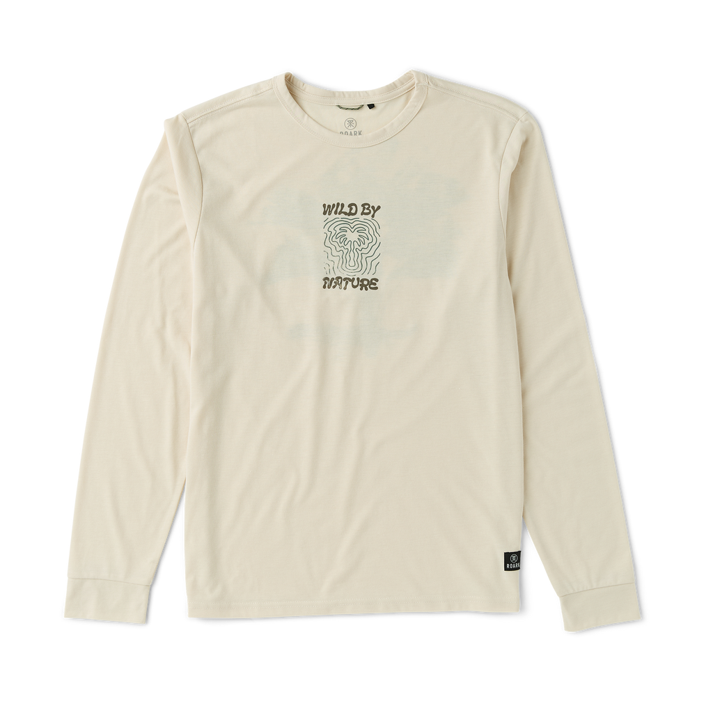 Mathis Active Langarm Tee - Elfenbein