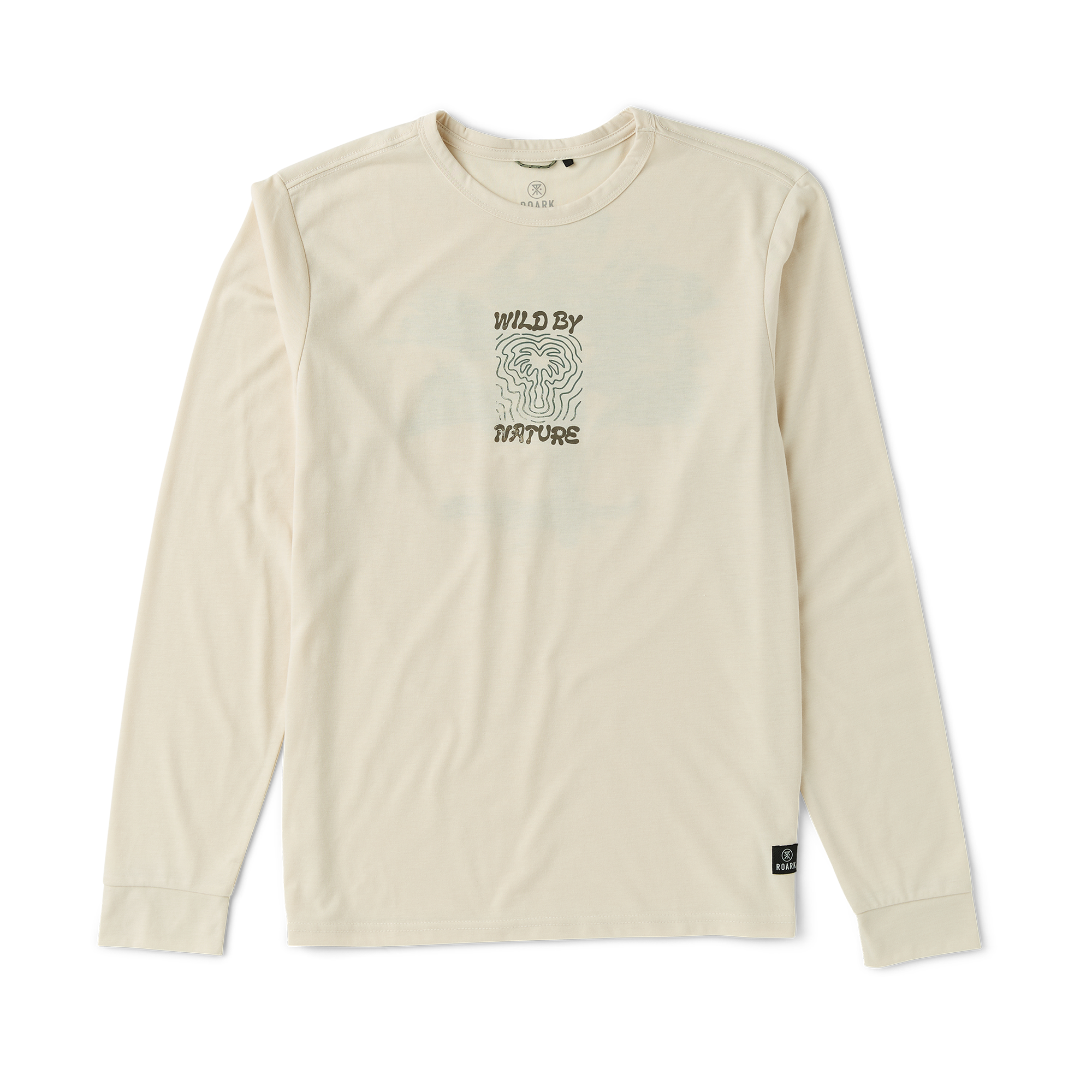 Mathis Active Langarm Tee - Elfenbein