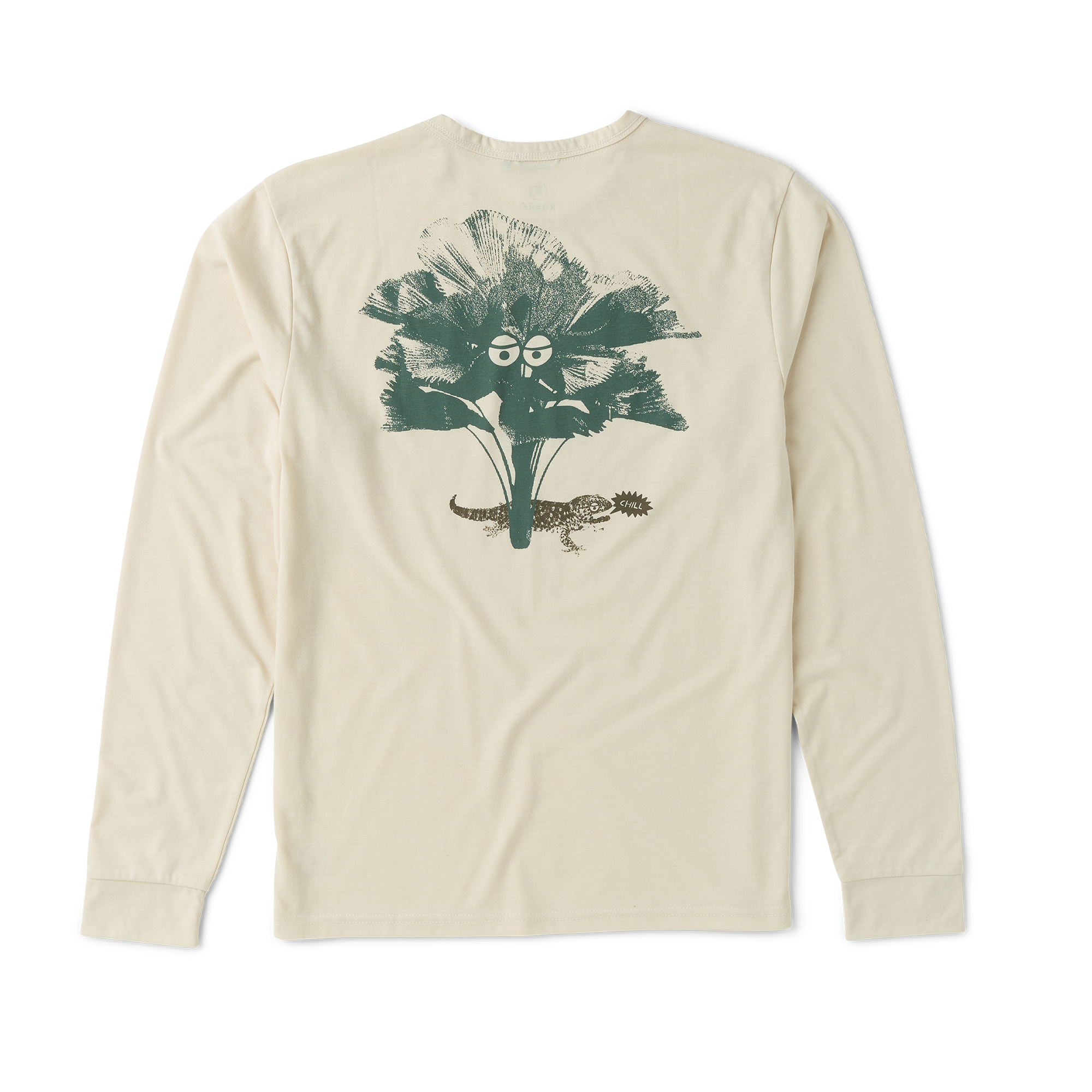 Mathis Active Langarm Tee - Elfenbein