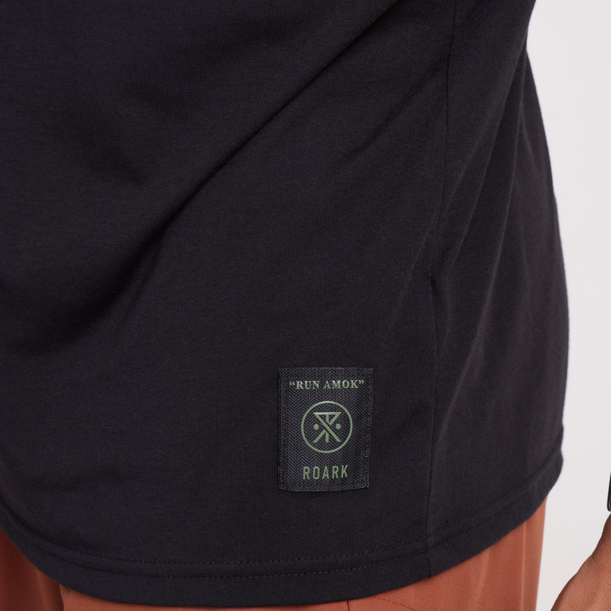 Mathis Active Kurzarm Tee - Schwarz