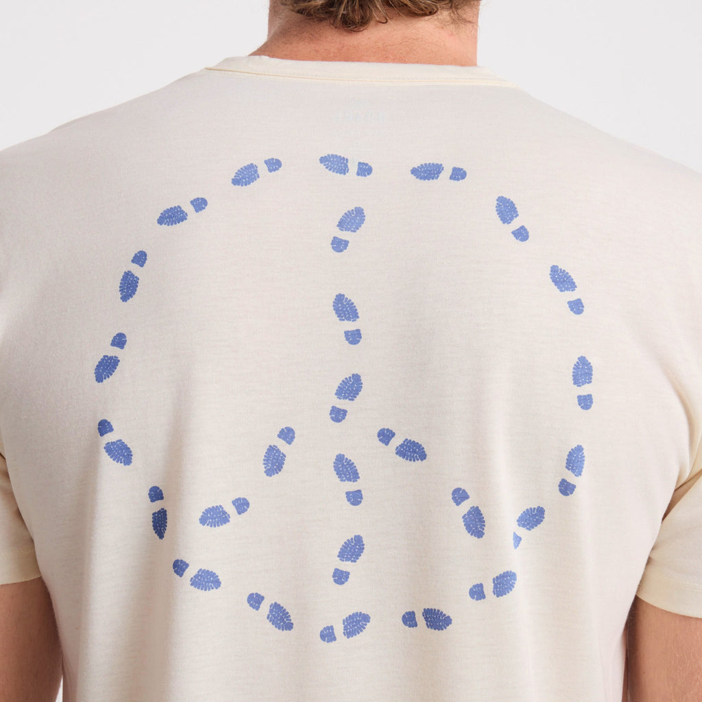 Mathis Active Kurzarm Tee - Ungebleicht