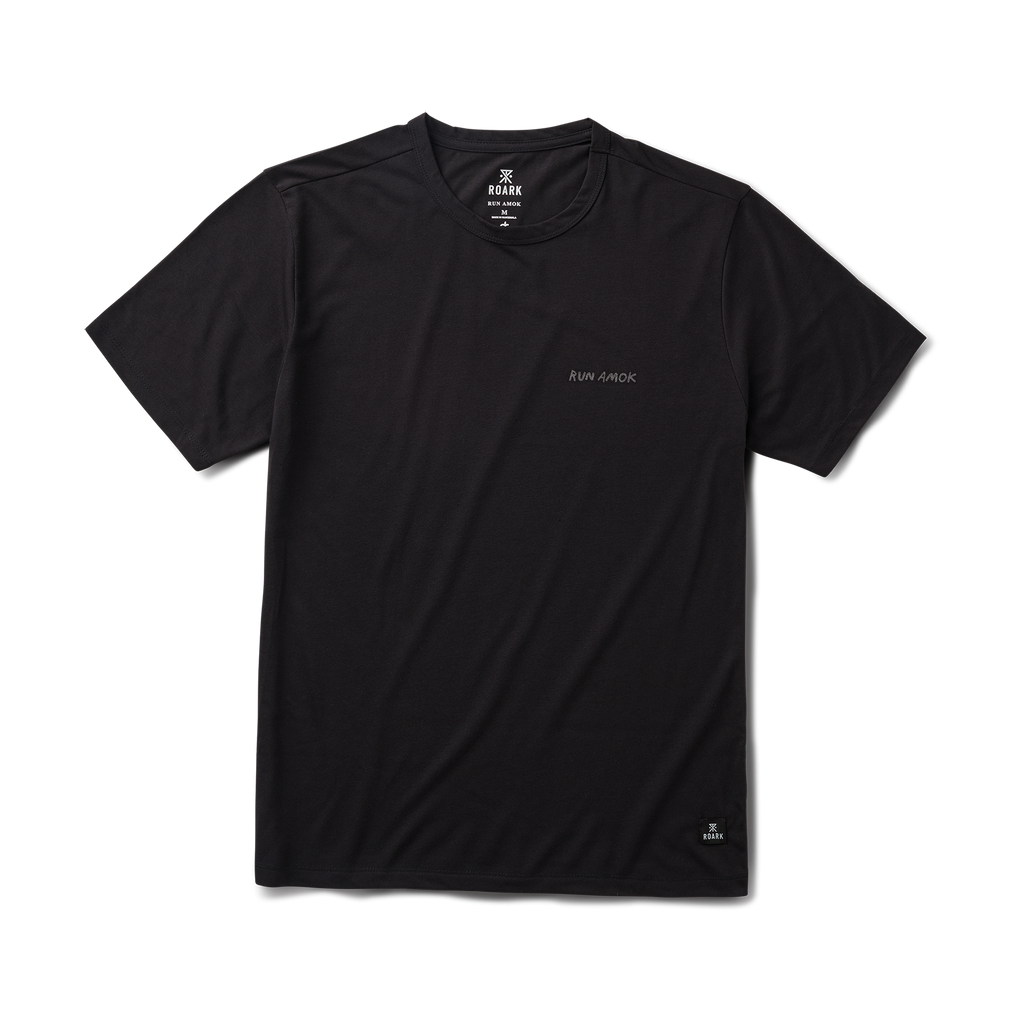 Mathis Active Kurzarm Tee - Schwarz