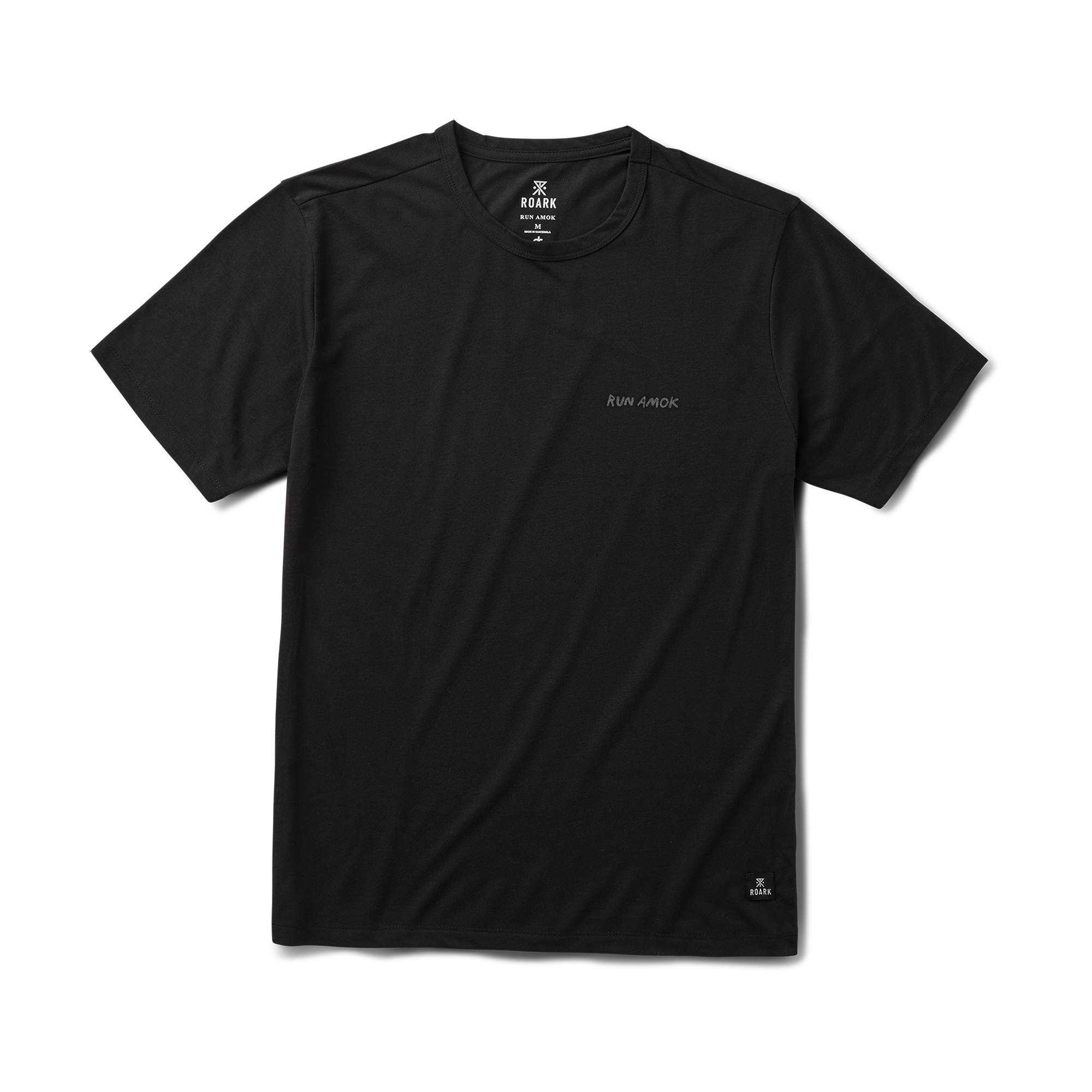 Mathis Active Kurzarm Tee - Schwarz