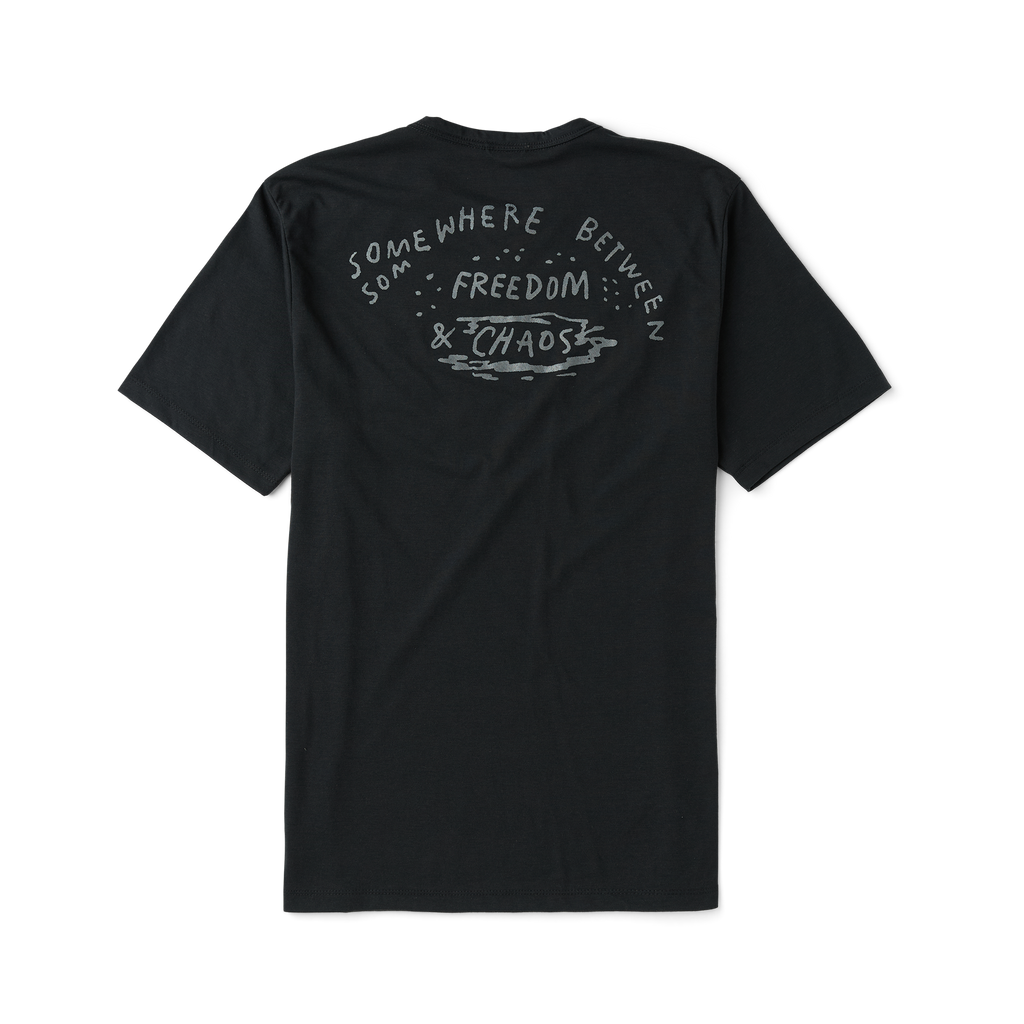 Mathis Active Kurzarm Tee - Chaos Schwarz