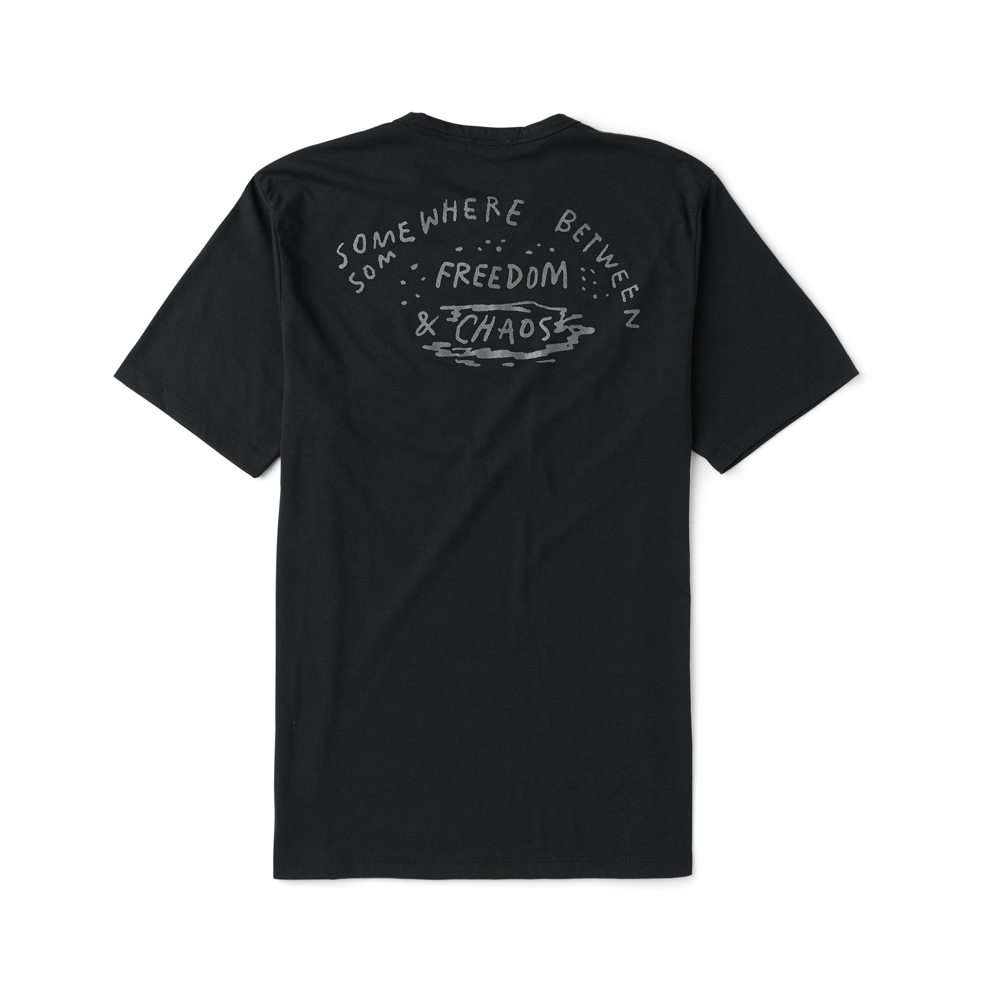 Mathis Active Kurzarm Tee - Chaos Schwarz