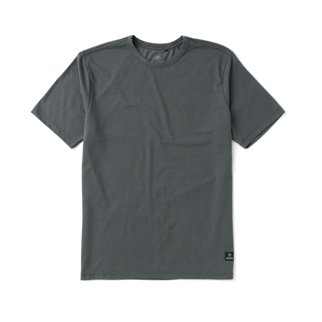 Mathis Active Kurzarm Tee - Kohle