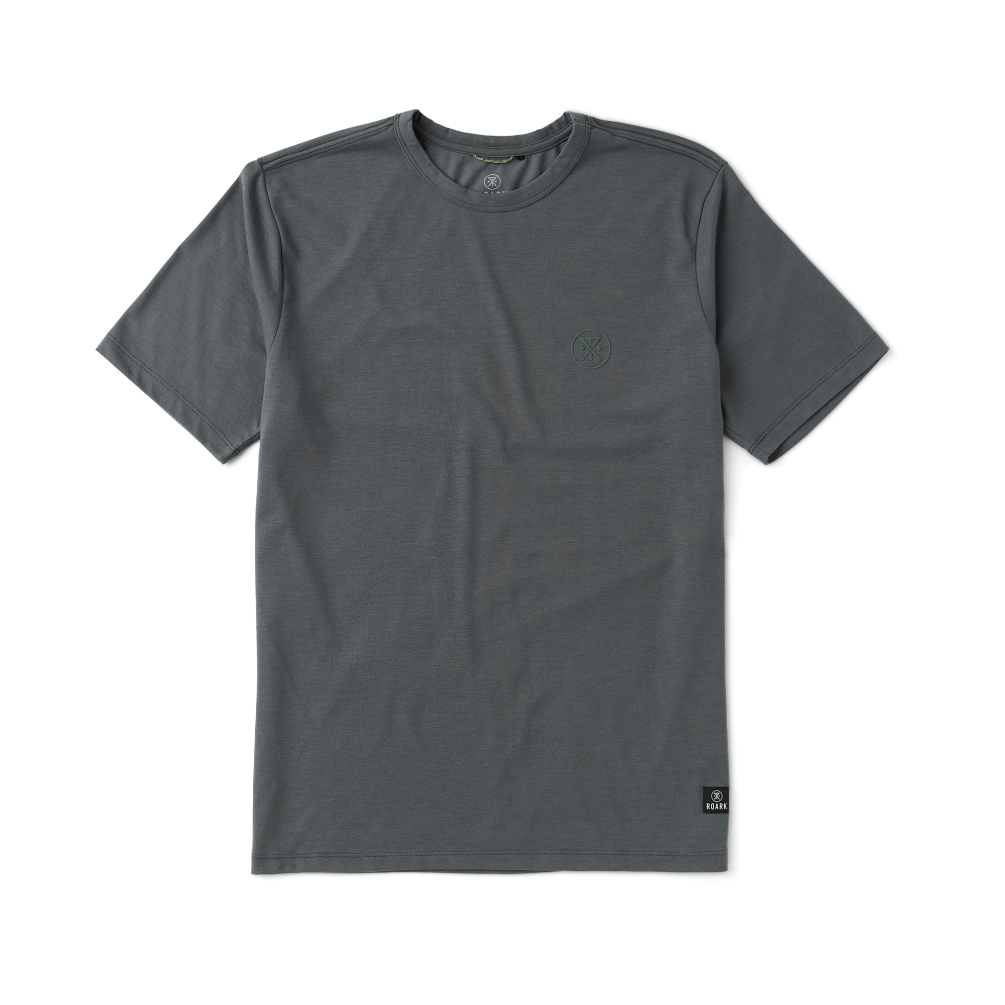 Mathis Active Kurzarm Tee - Kohle