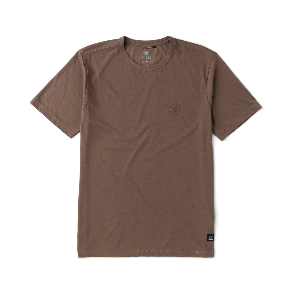 Mathis Active Kurzarm Tee - Faded Braun (Deutsche Ausgabe)