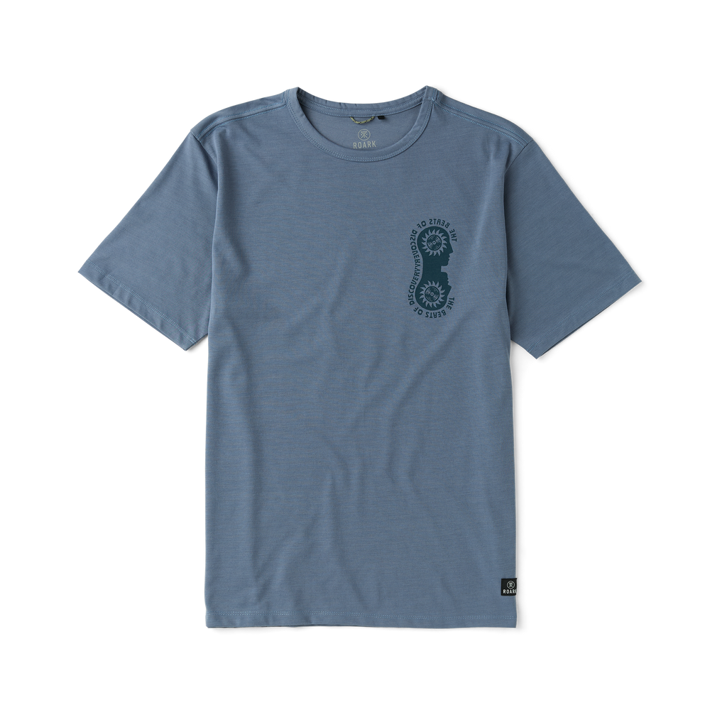 Mathis Active Kurzarm Tee - Neptun