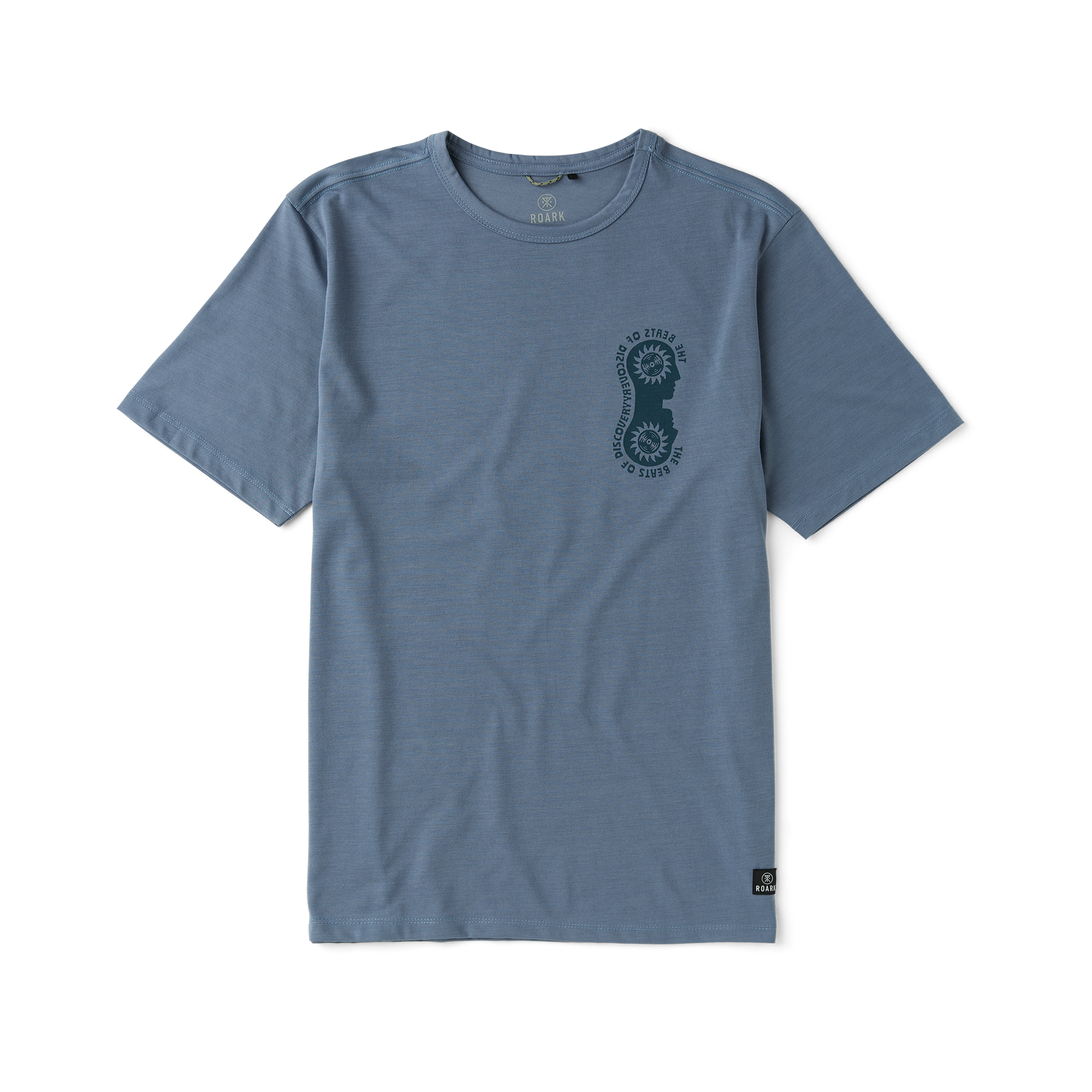 Mathis Active Kurzarm Tee - Neptun