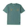 Mathis Active Kurzarm Tee - Schiefergrün