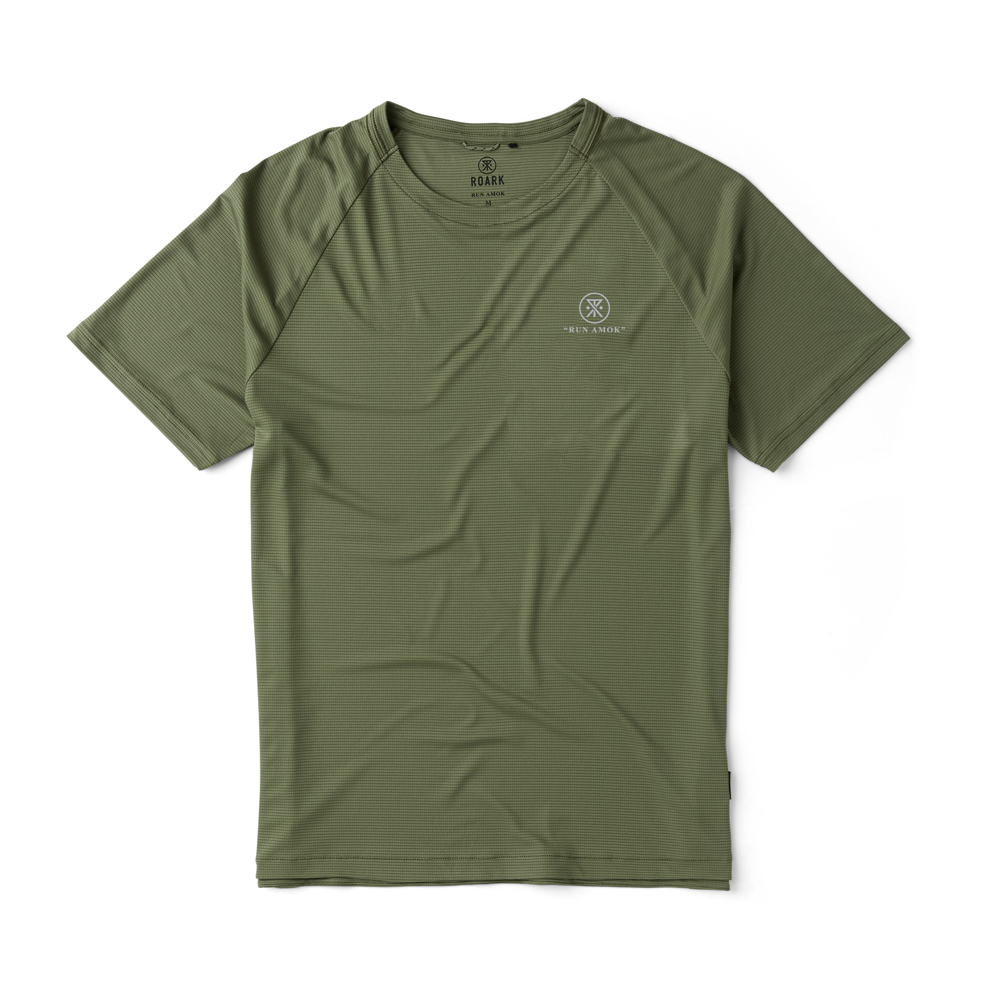 Alta Elite Trail Kurzarm Tee - Leichtes Militär