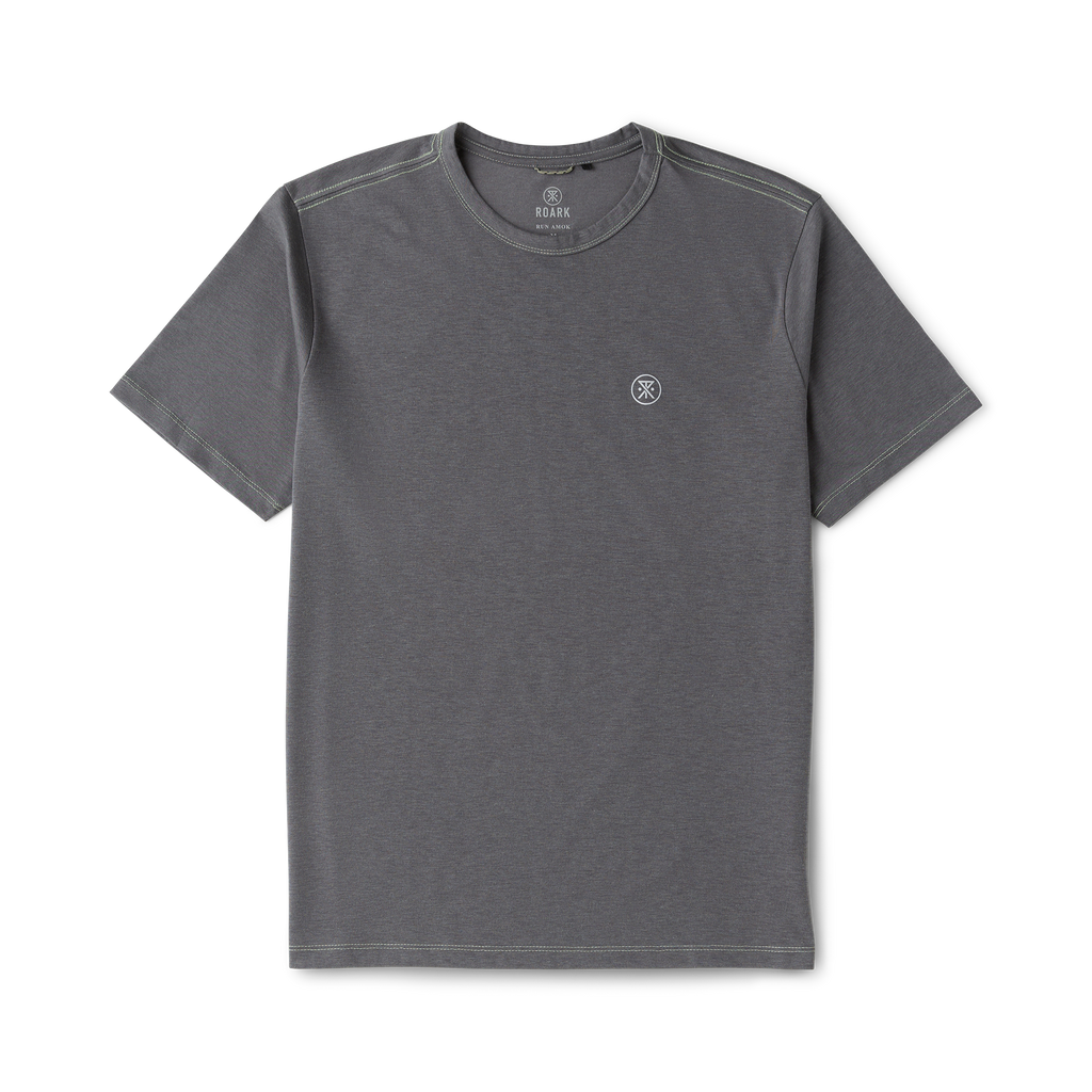 Mathis Active Core Kurzarm Tee - Kohle