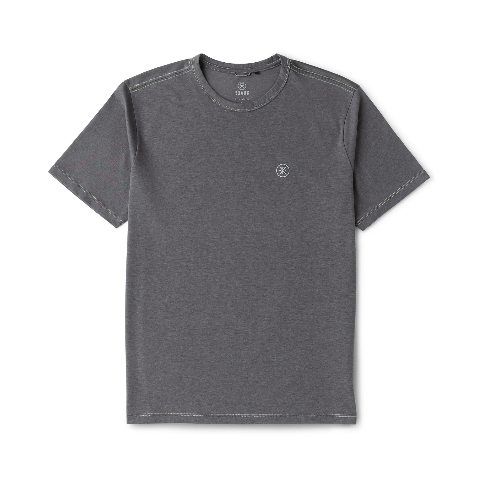 Mathis Active Core Kurzarm Tee - Kohle