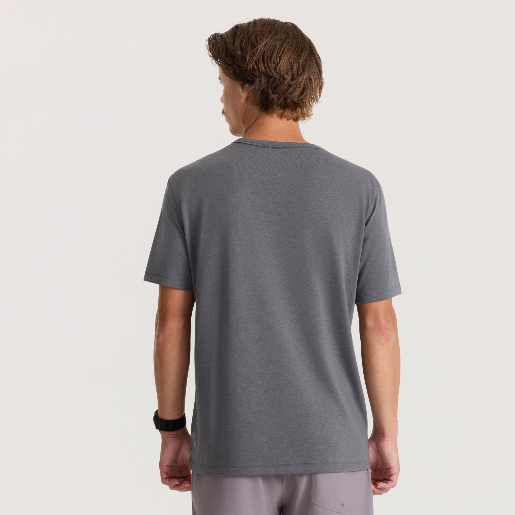 Mathis Active Core Kurzarm Tee - Kohle