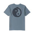 Mathis Active Grafik-Kurzarmshirt Tee - Schiefergrau