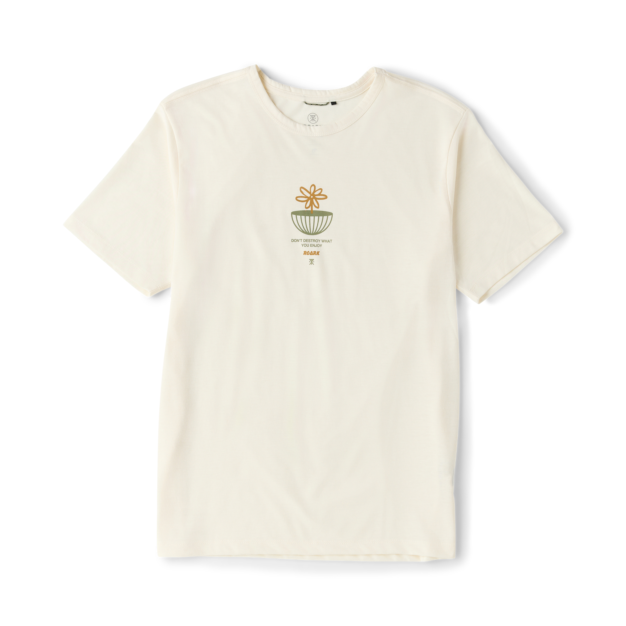 Mathis Active Grafik-Kurzarmshirt Tee - Ungebleicht