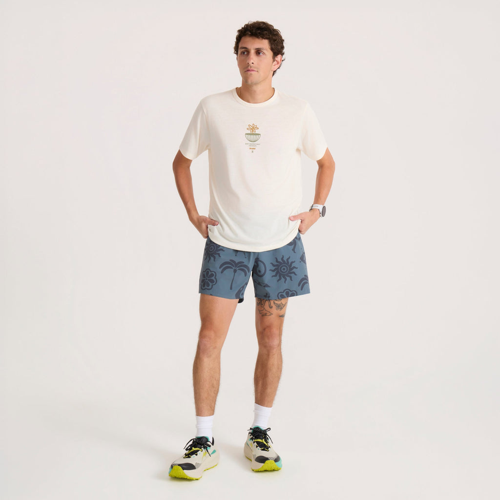 Mathis Active Grafik-Kurzarmshirt Tee - Ungebleicht