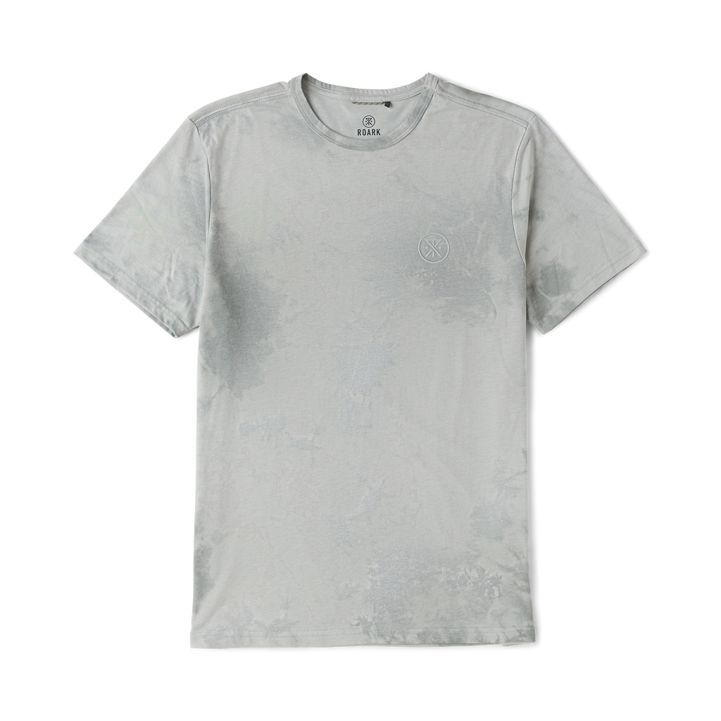 Mathis Active Allover Kurzarm Tee - Grau