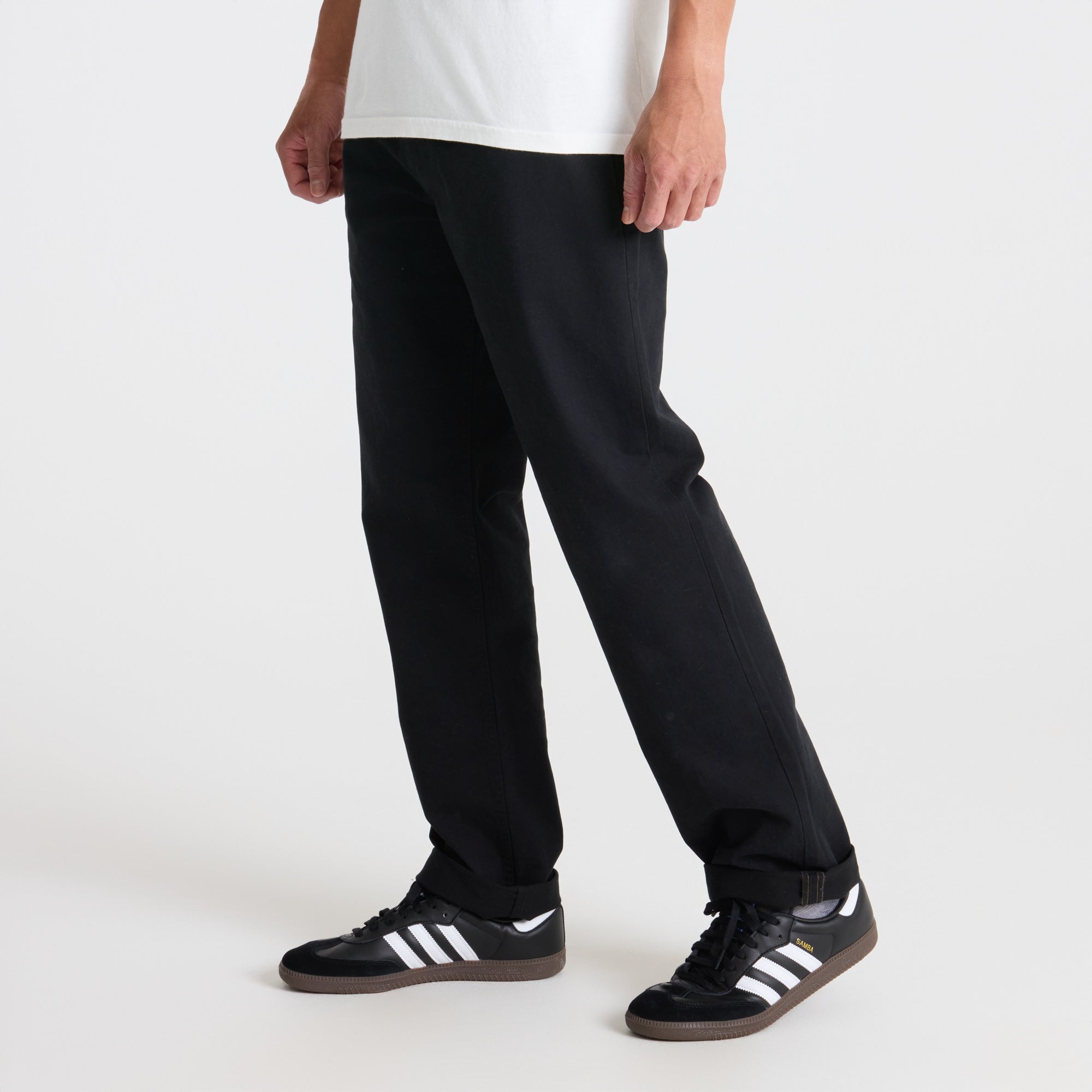 Crossroads Chino Hose - Schwarz