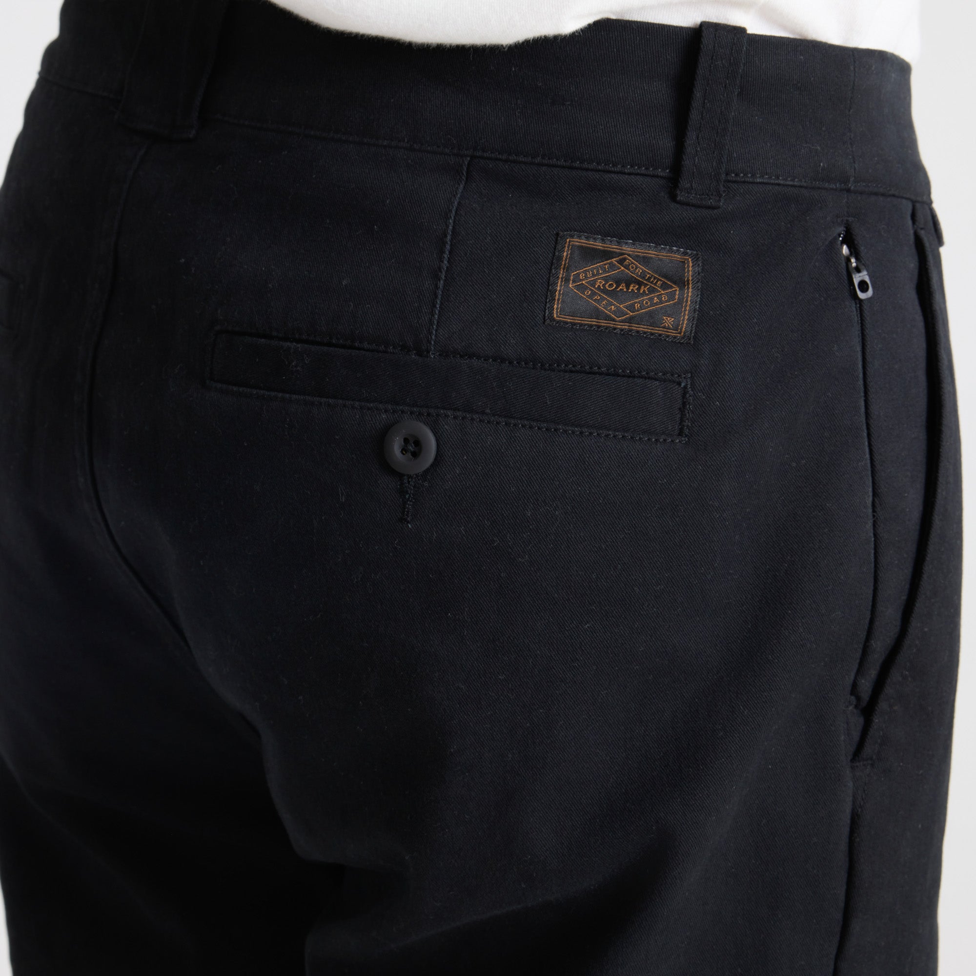 Crossroads Chino Hose - Schwarz