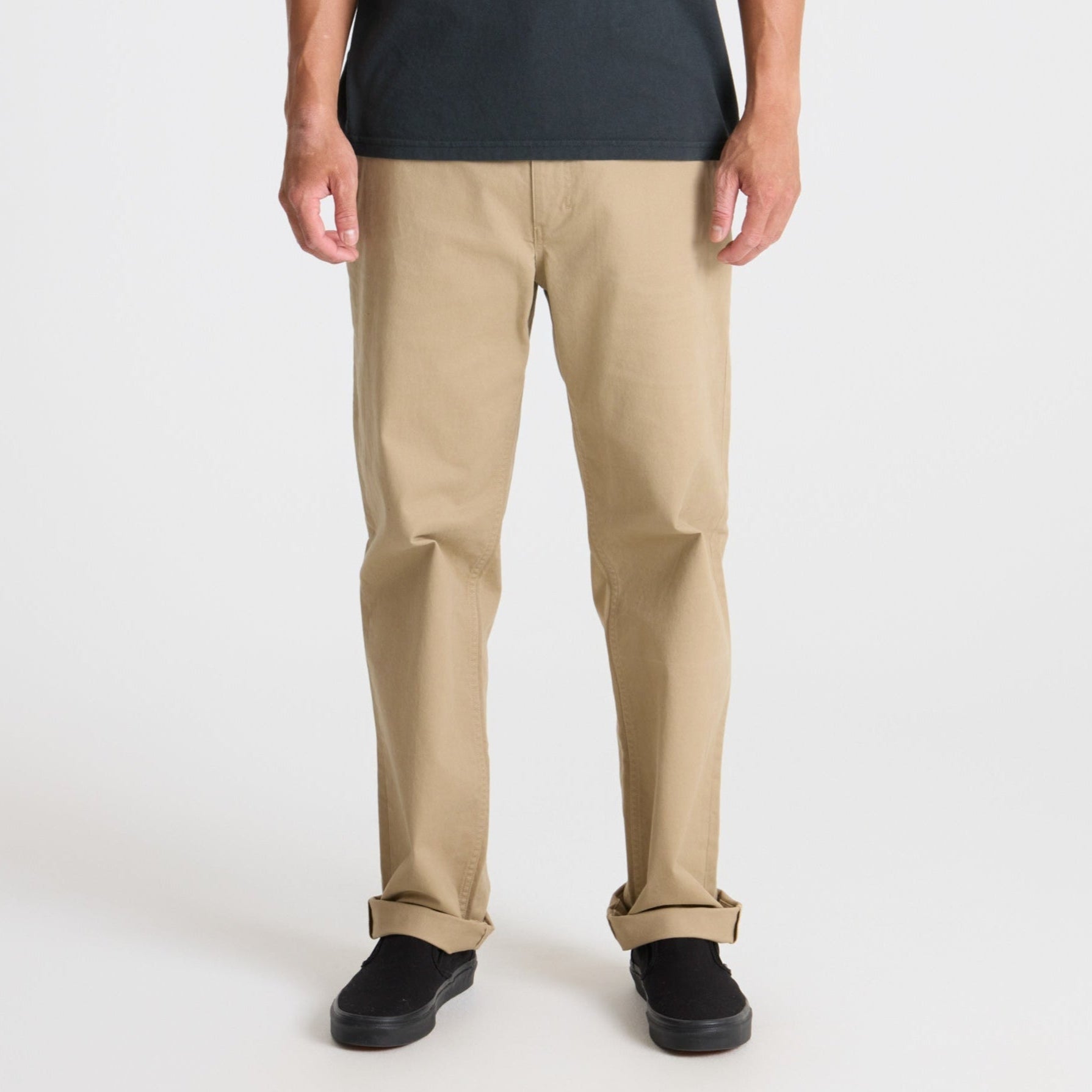 Crossroads Chino Hose — Khaki