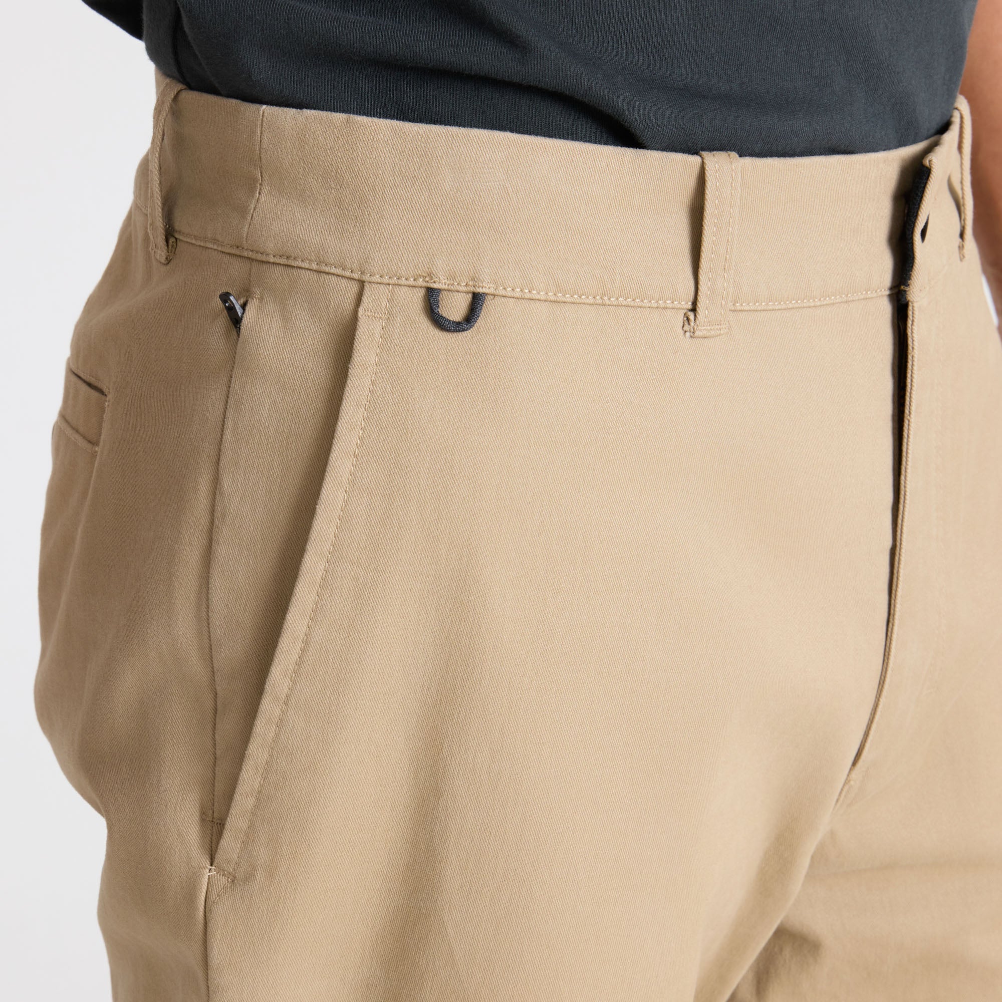 Crossroads Chino Hose — Khaki