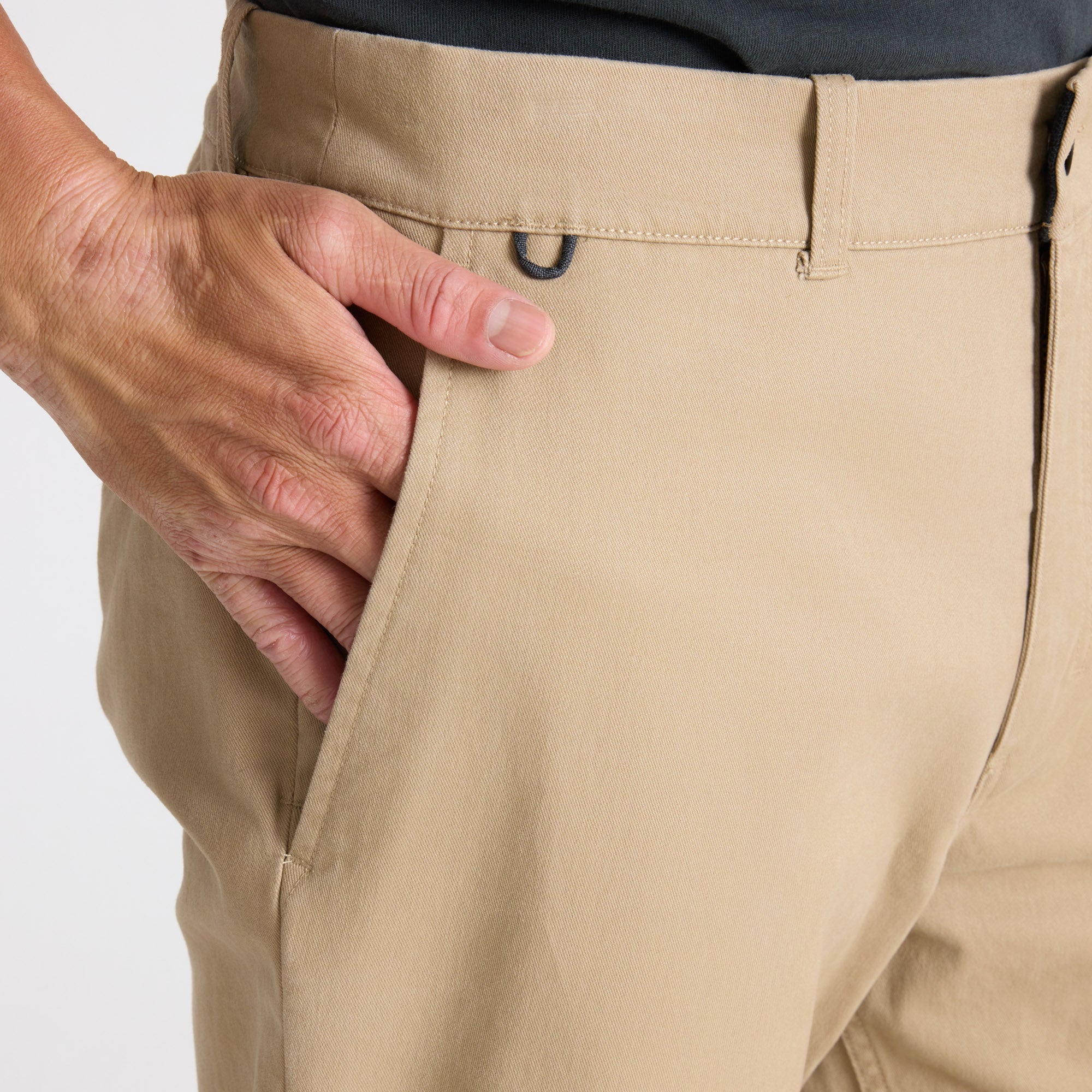 Crossroads Chino Hose — Khaki