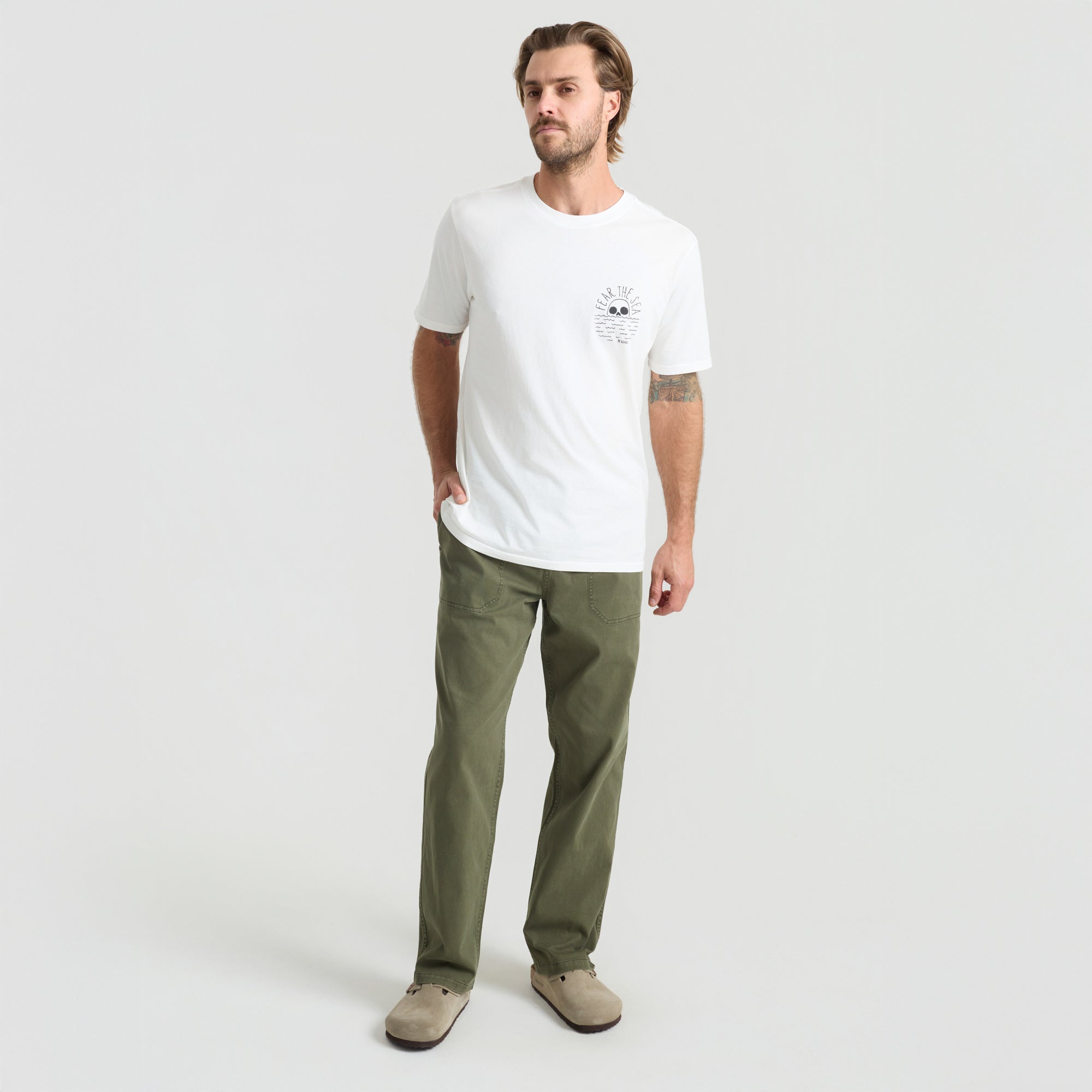Made To Fade Hose - Washed Military (Deutsche Ausgabe)